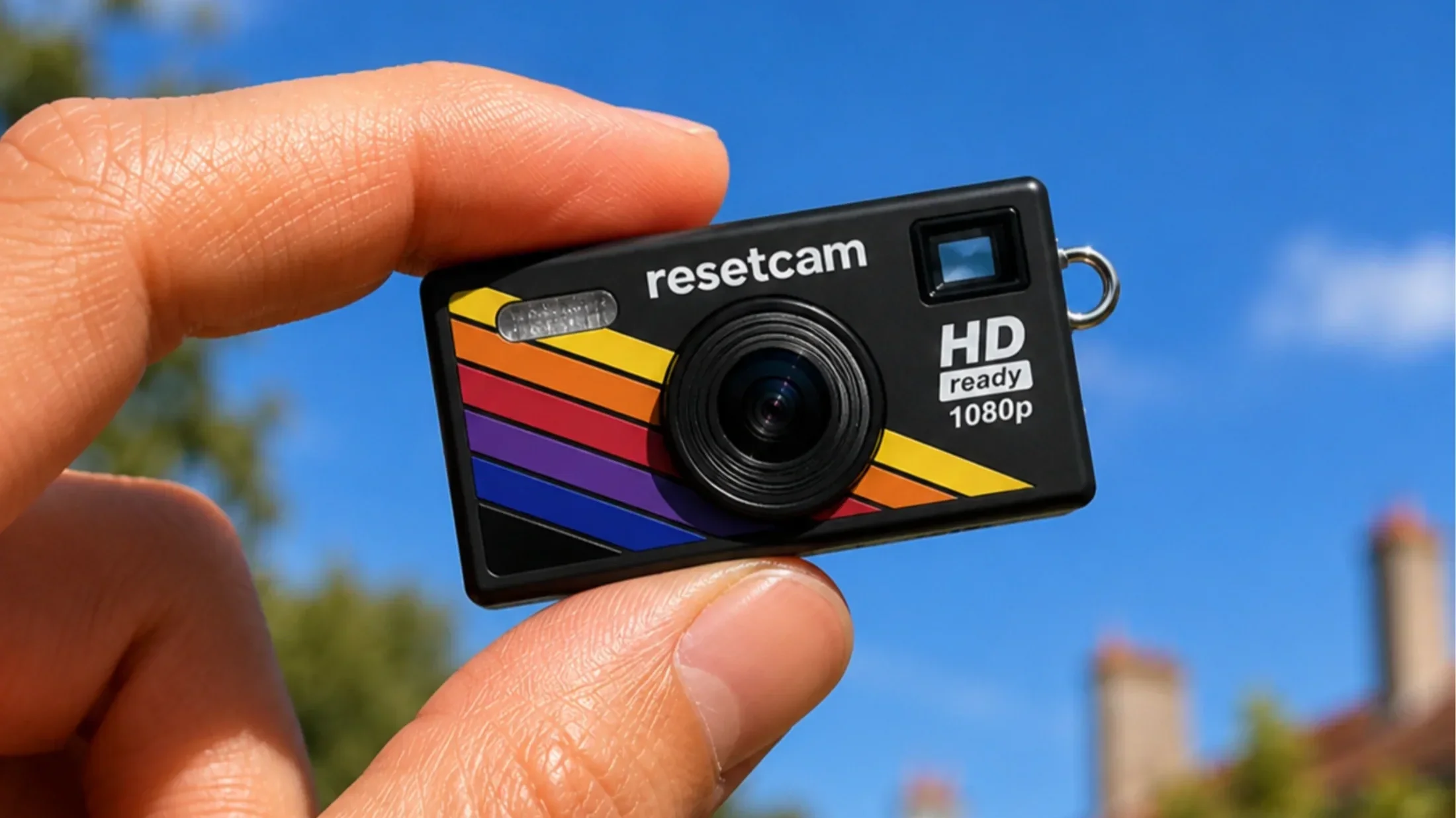 Reset Cam personnalisable, le goodies tech rétro qui porte votre marque
