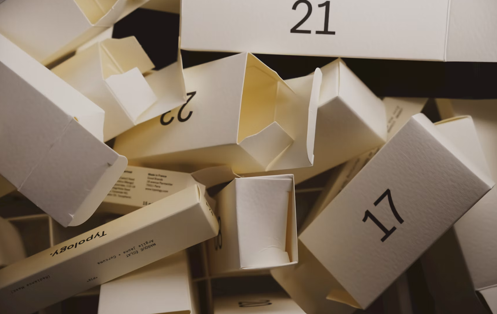 Calendrier de l'avent entreprise personnalisé