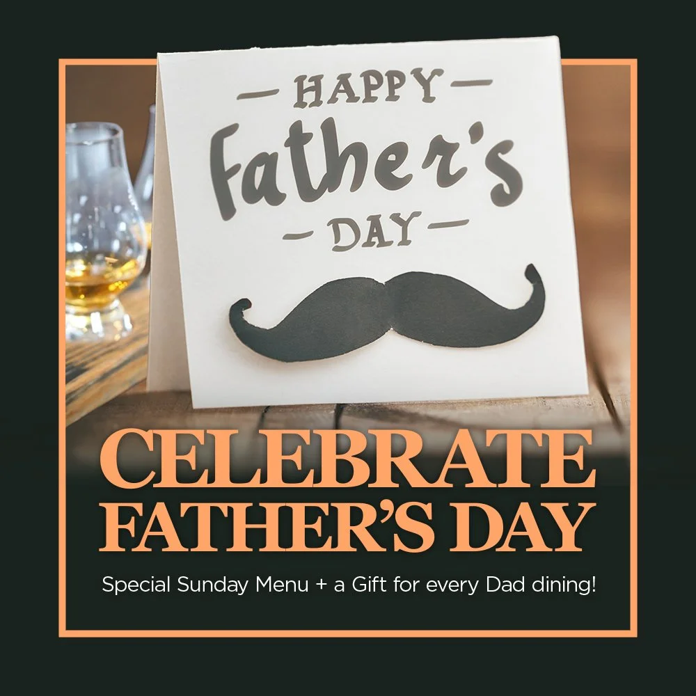 Celebrate Father’s Day with us and make it one to remember