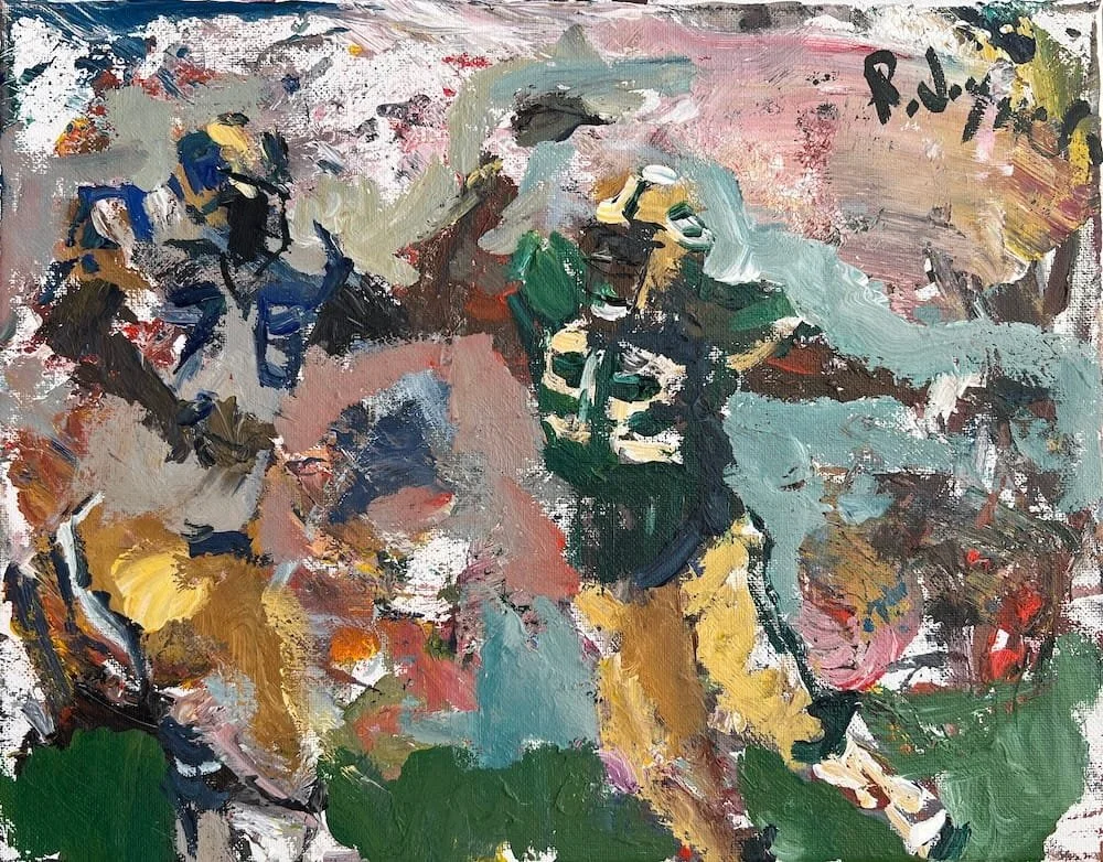 Reggie White art, Original Green Bay Packers paintings