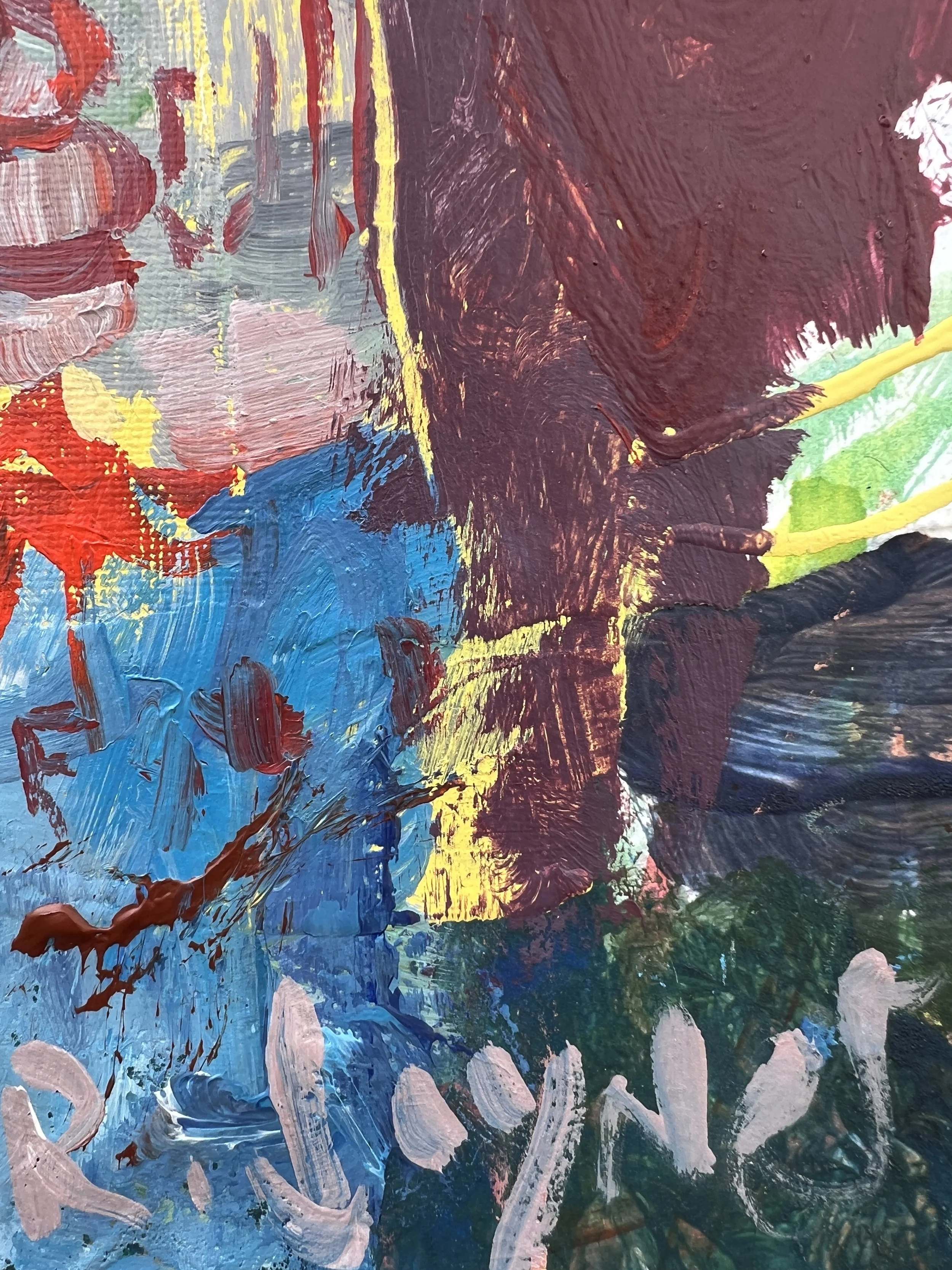 Texture detail of signature