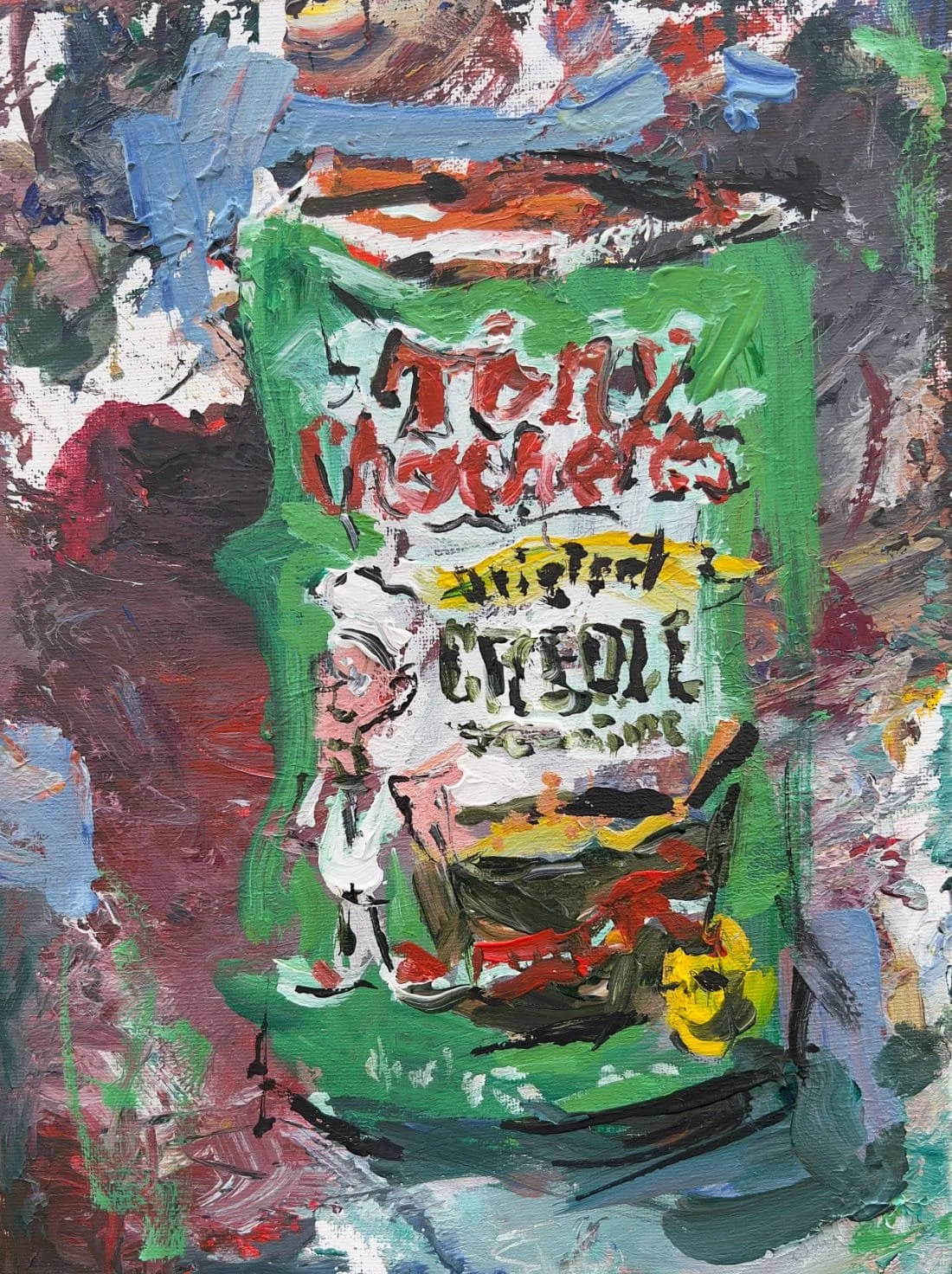 Culinary Artwork with Tony Chacheres Creole seasoning