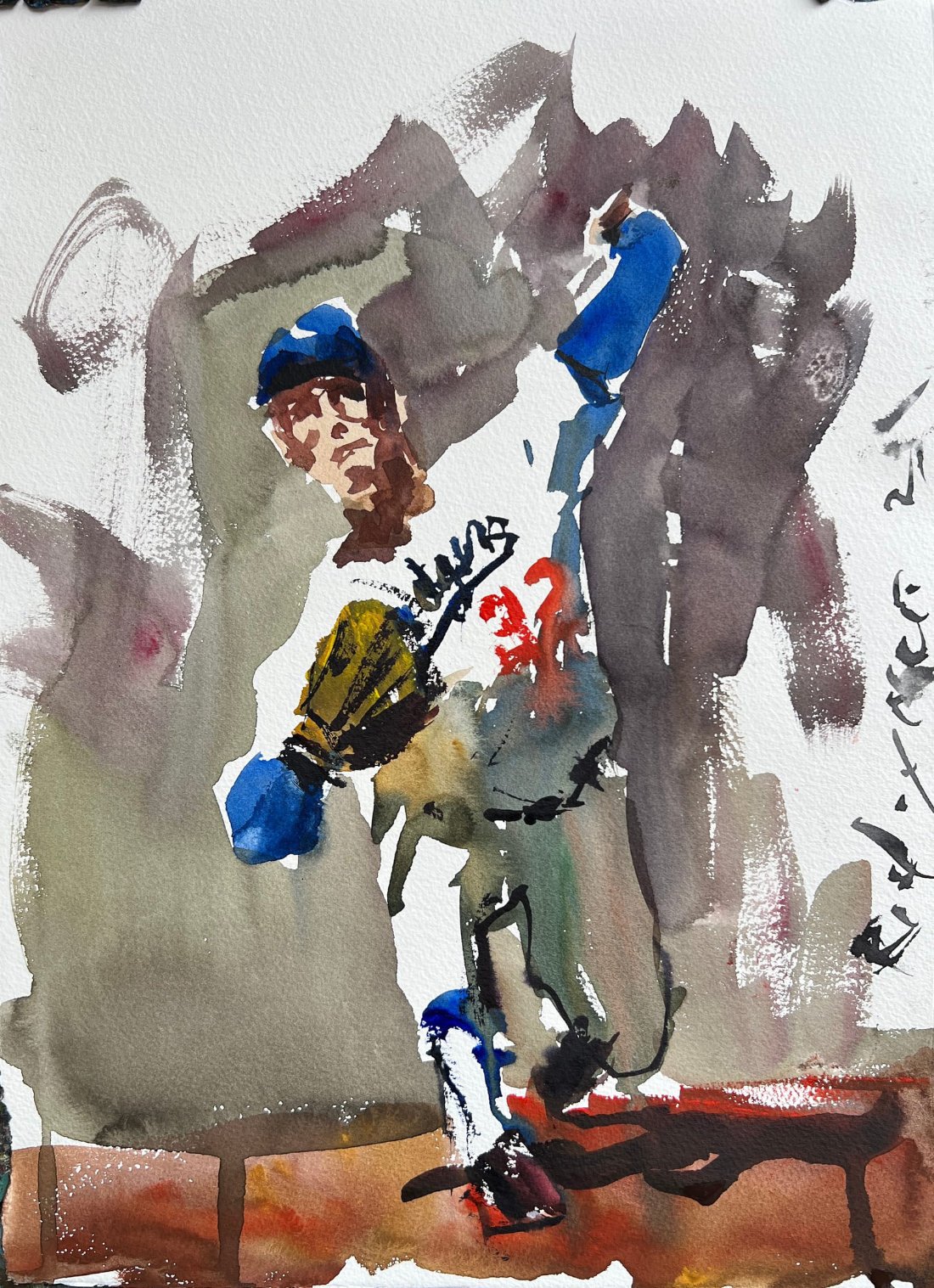 Original Los Angeles Dodgers Art