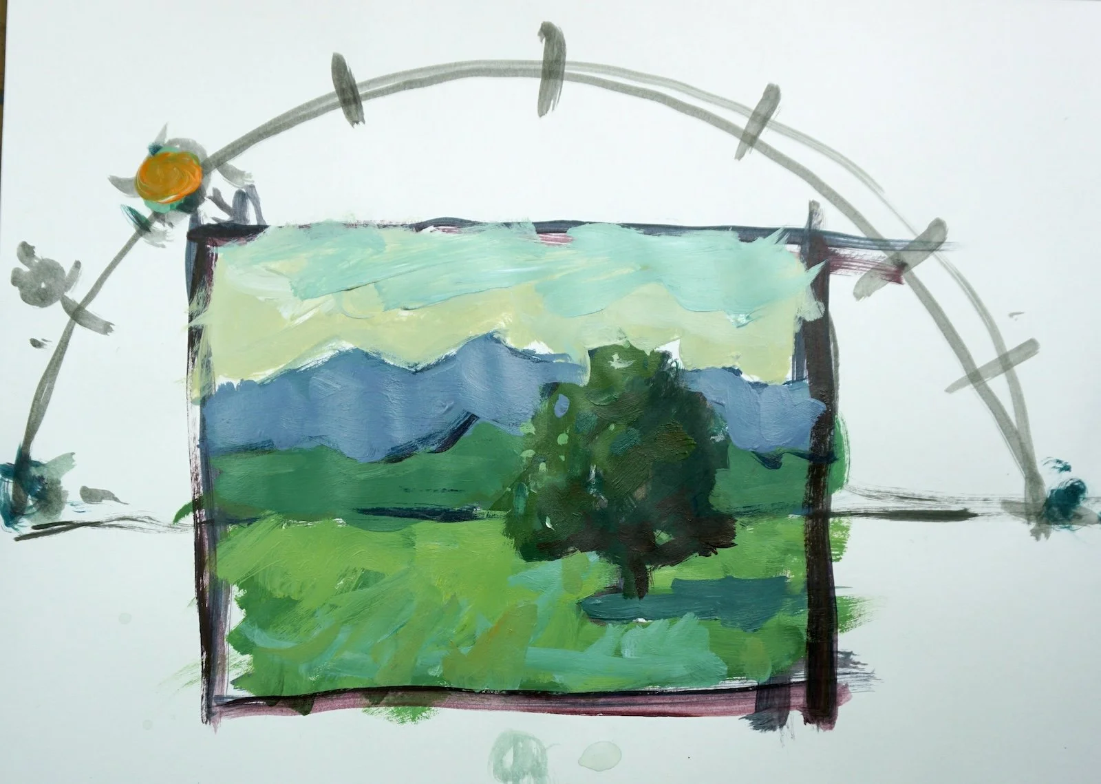 Landscape painting fundamentals course