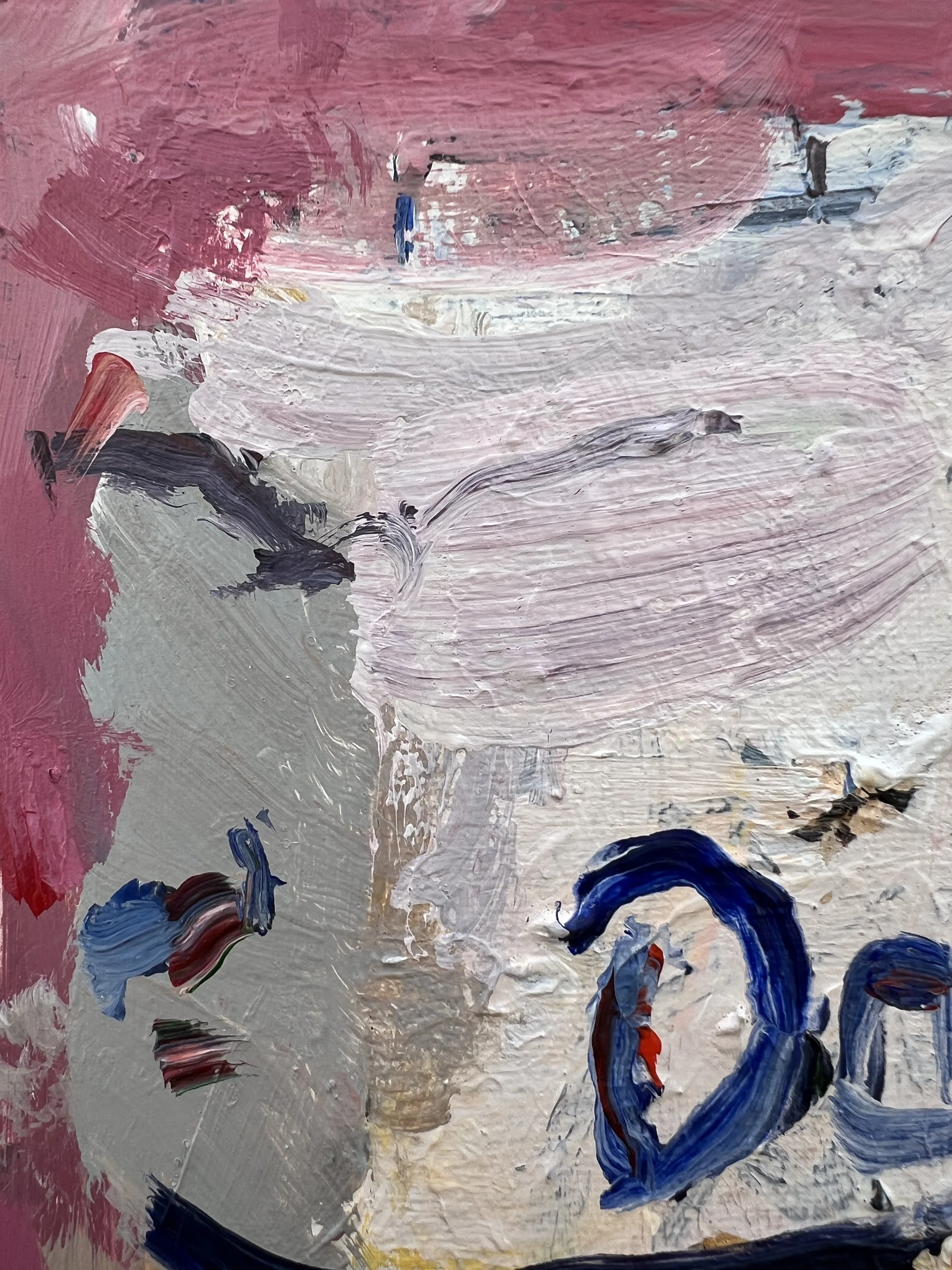 Detail view of Domino sugar yellow bag with blue script lettering