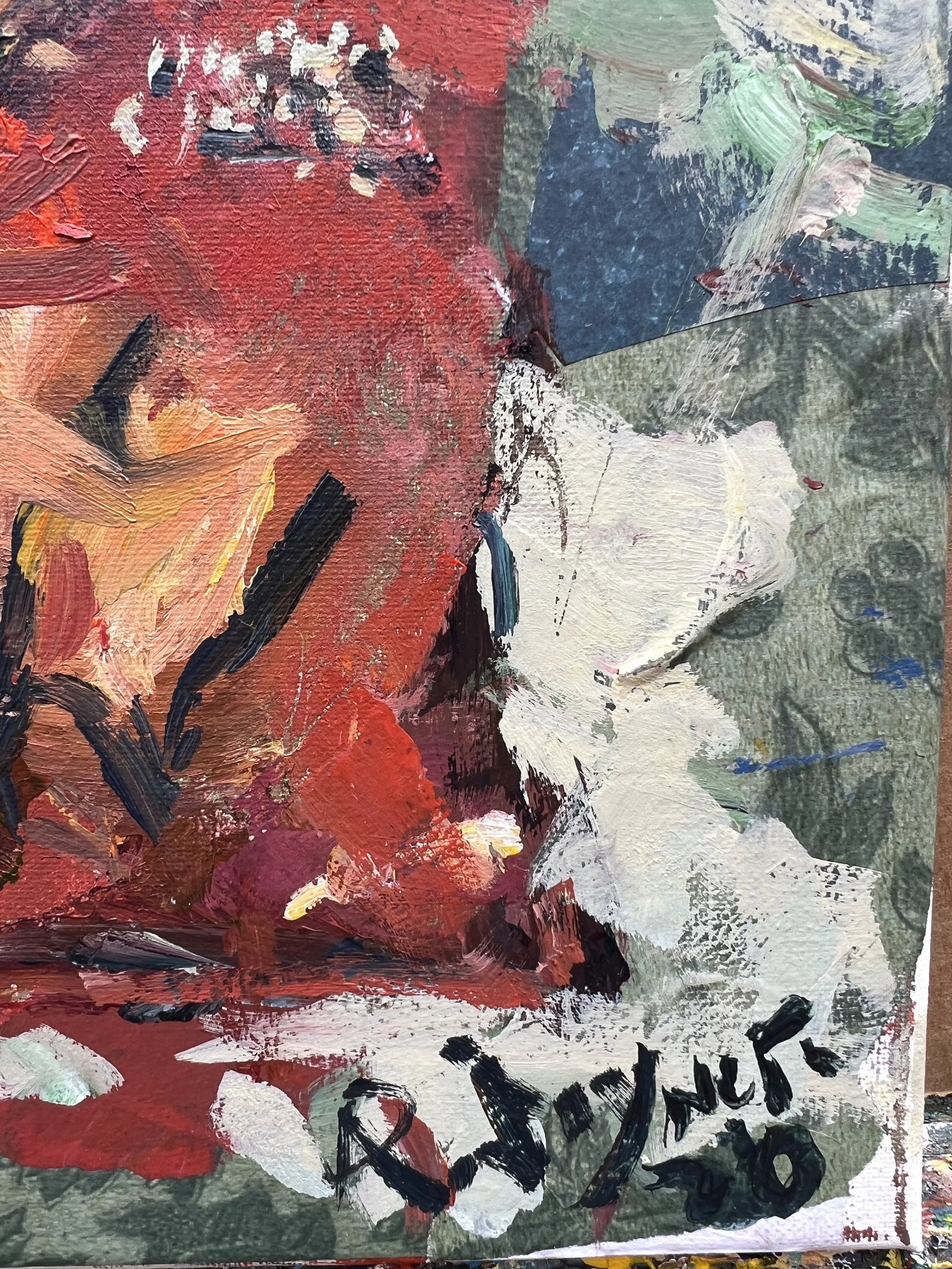 Detail view of signature