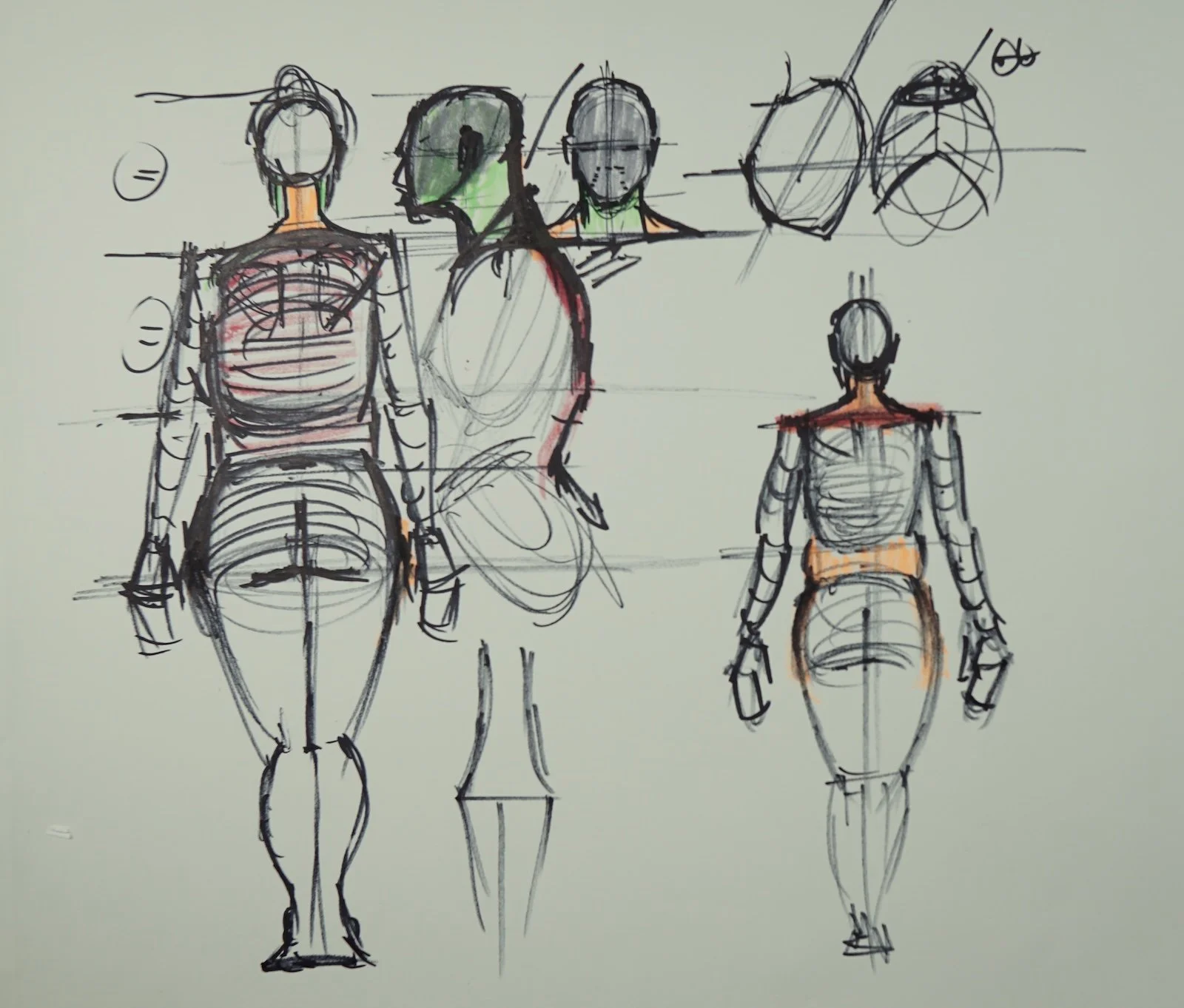 Learn to draw the human figure - proportions