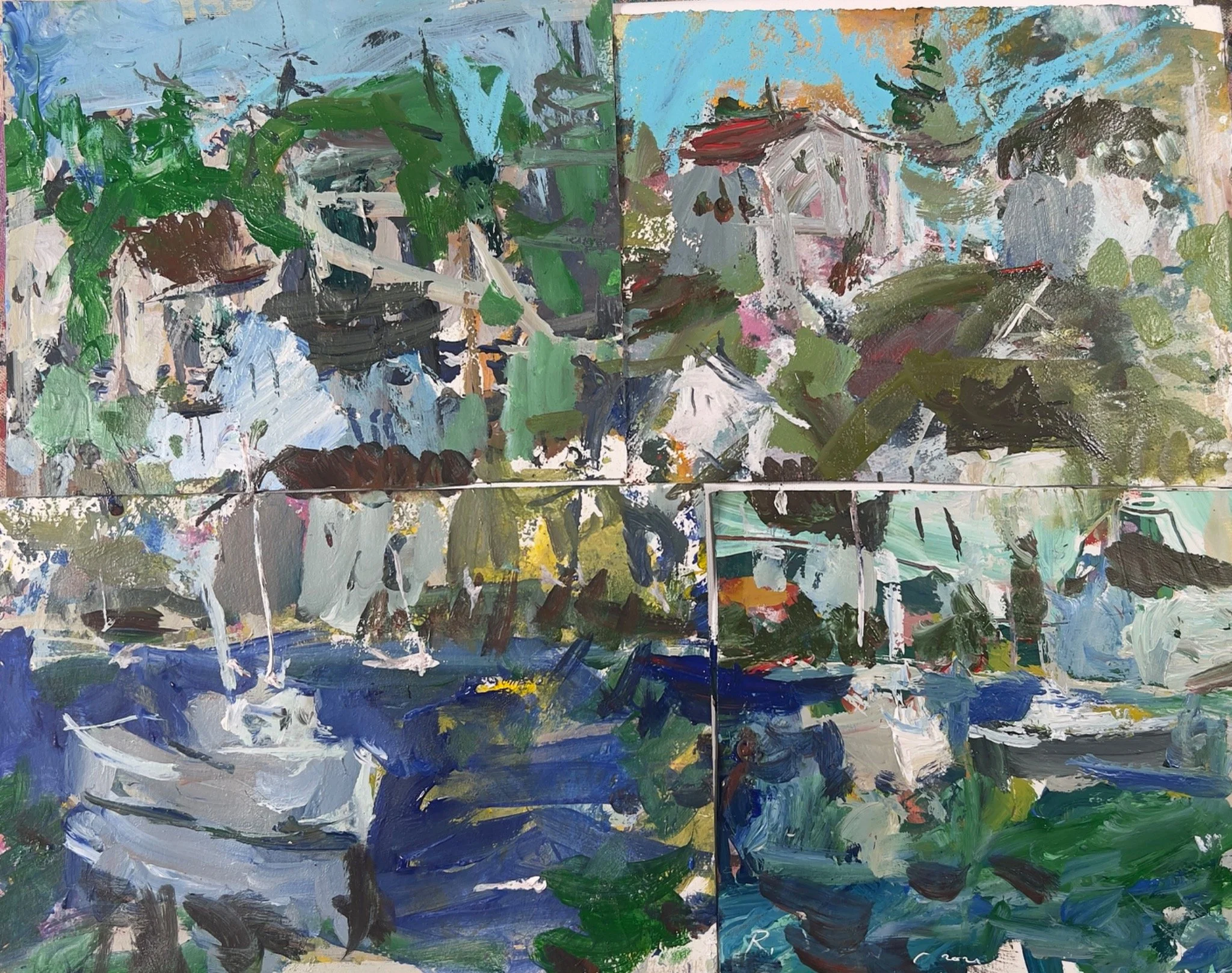 Four Paintings, One Landscape: An Unexpected Discovery