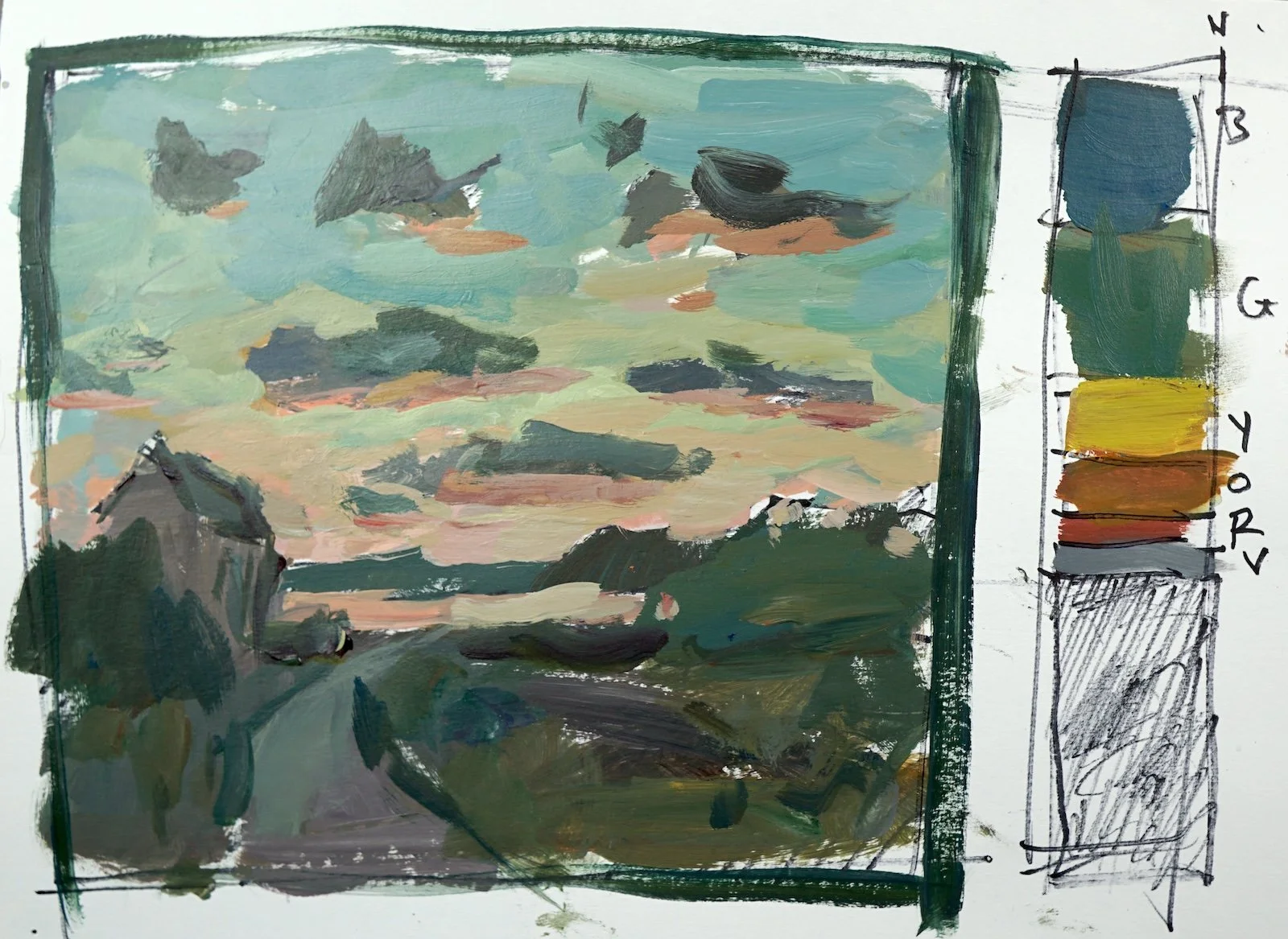 Landscape painting fundamentals course