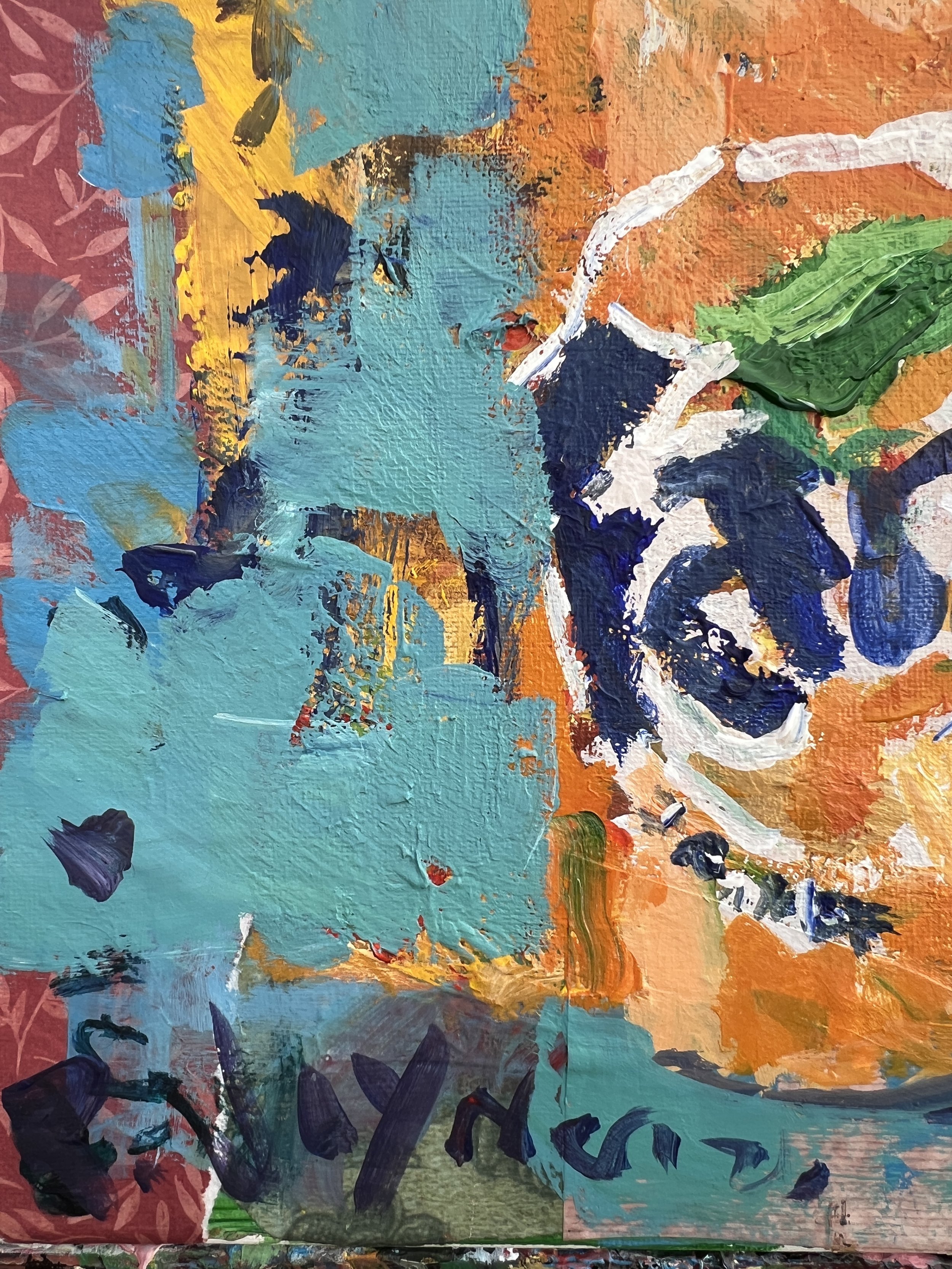 Pop open some creativity with this stunning original painting of a Fanta orange soda can - detail image 4