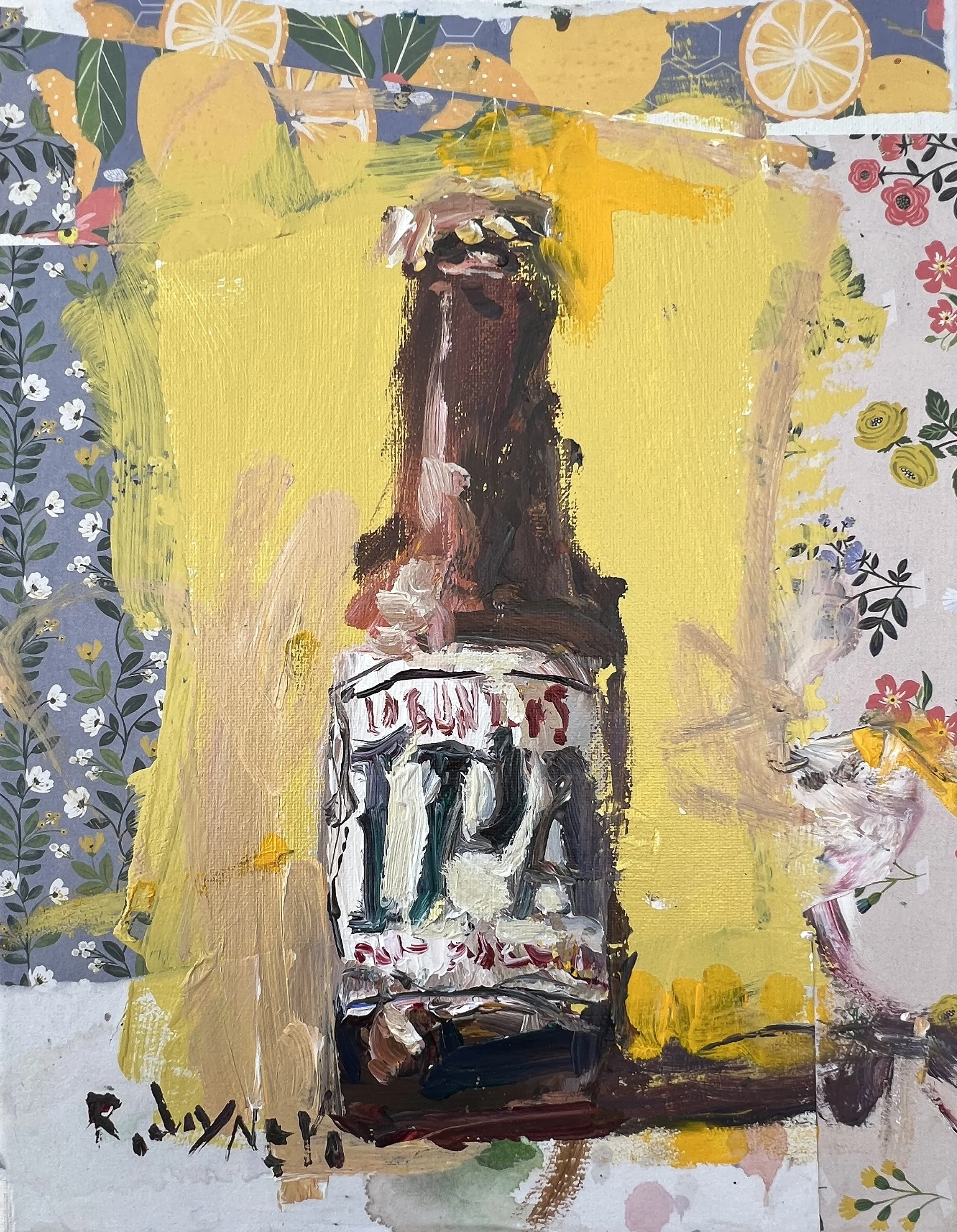 Lagunita IPA Beer Bottle Art Print