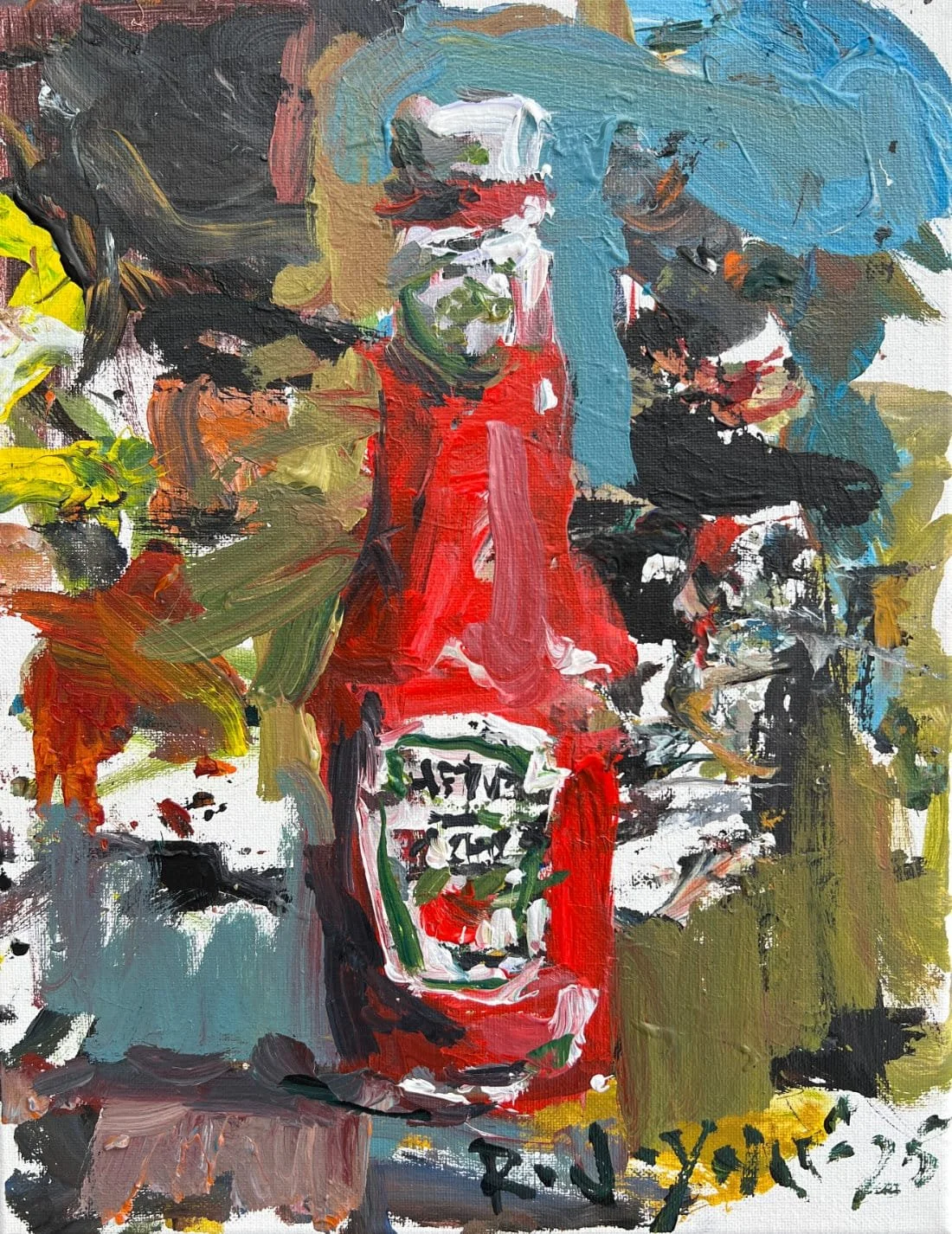 Heinz ketchup bottle Kitchen Wall Art