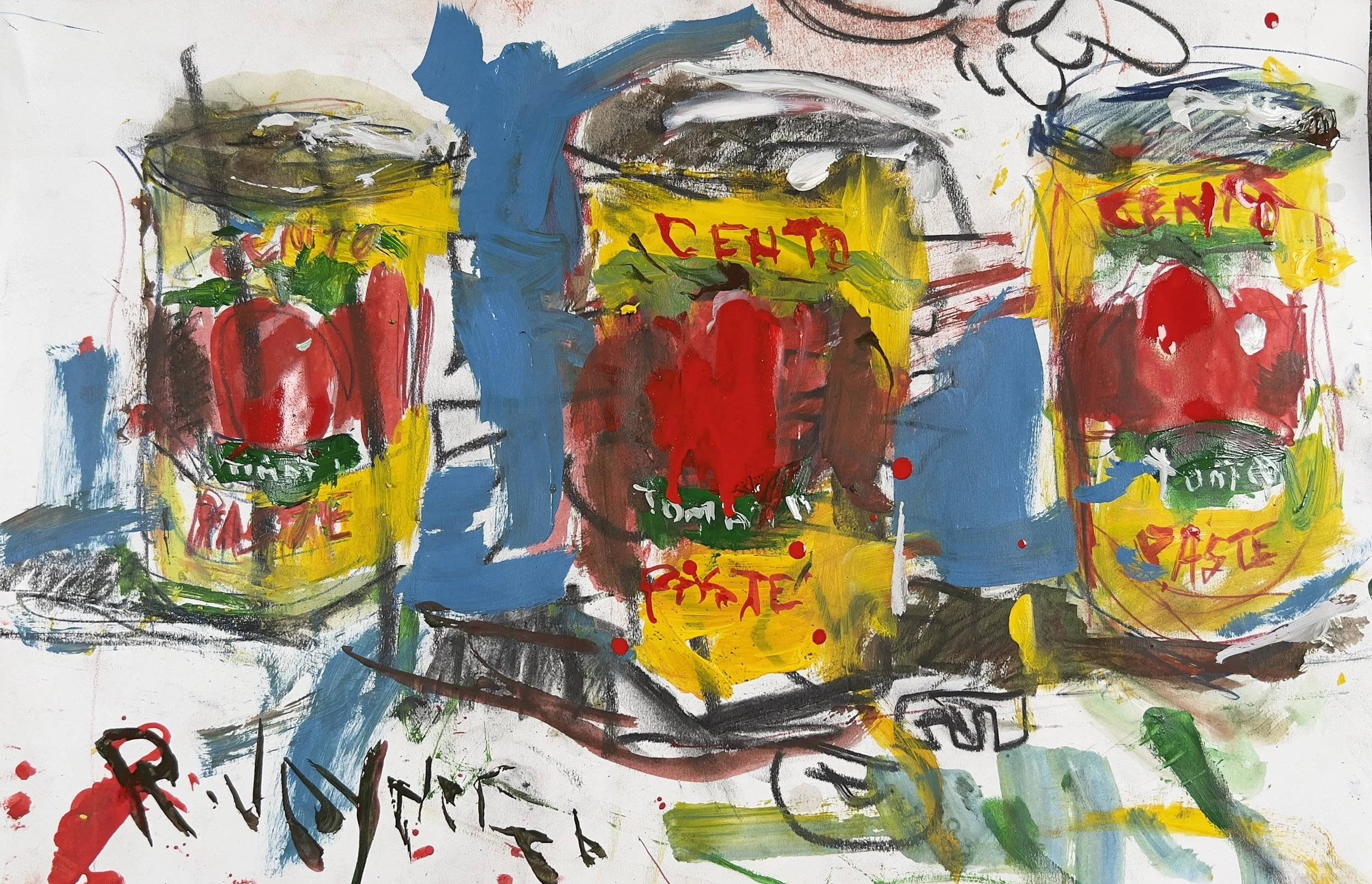 Nothing Is a Reject: Three Tomato Paste Cans