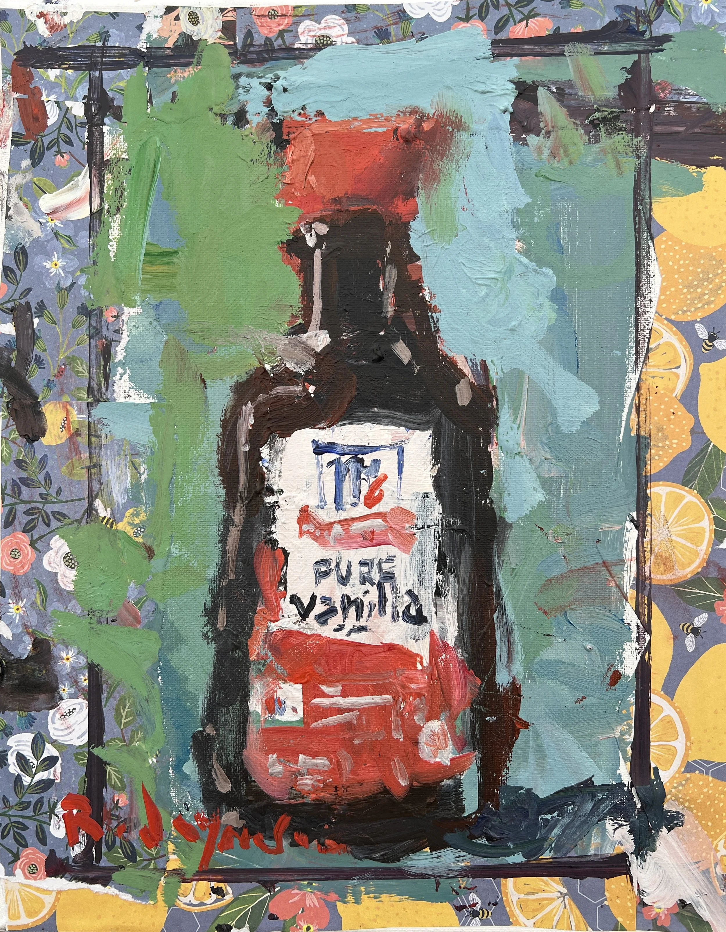 McCormick Pure Vanilla Extract Kitchen Art Print