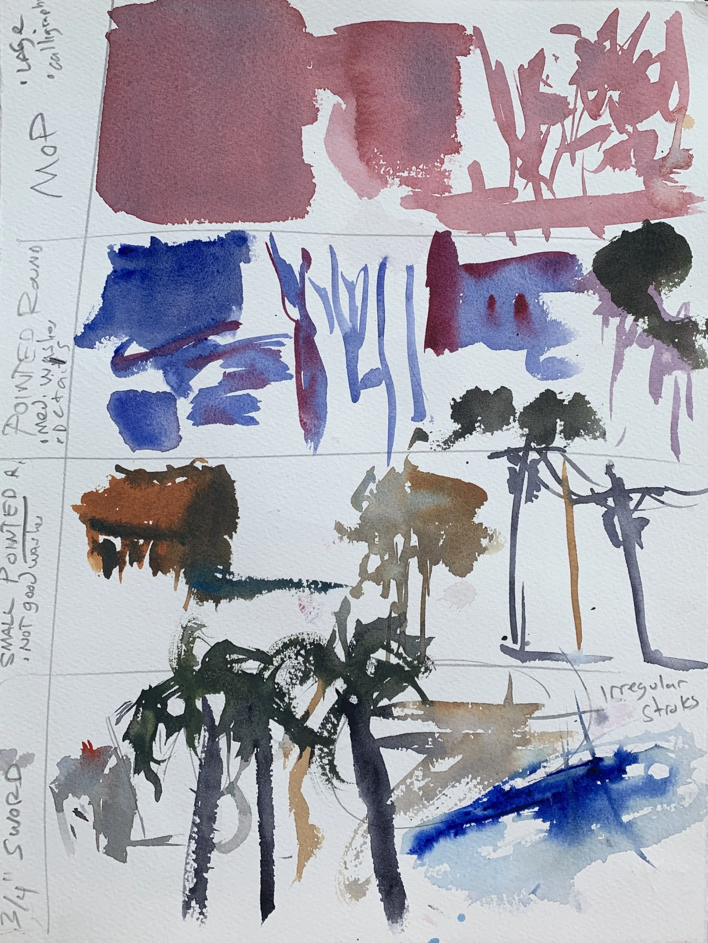 Beginner watercolor course