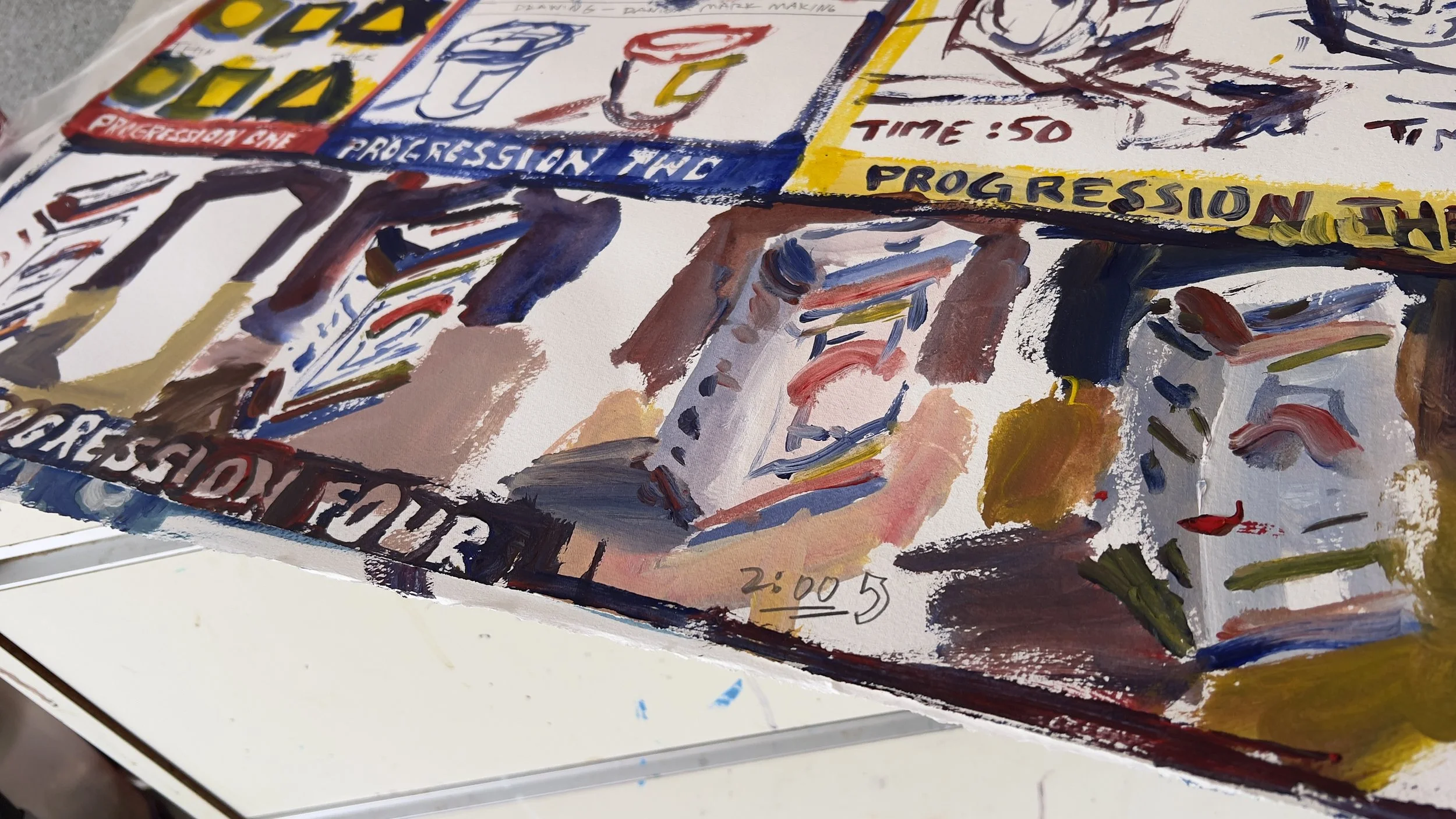 Learn to paint loose with acrylics.