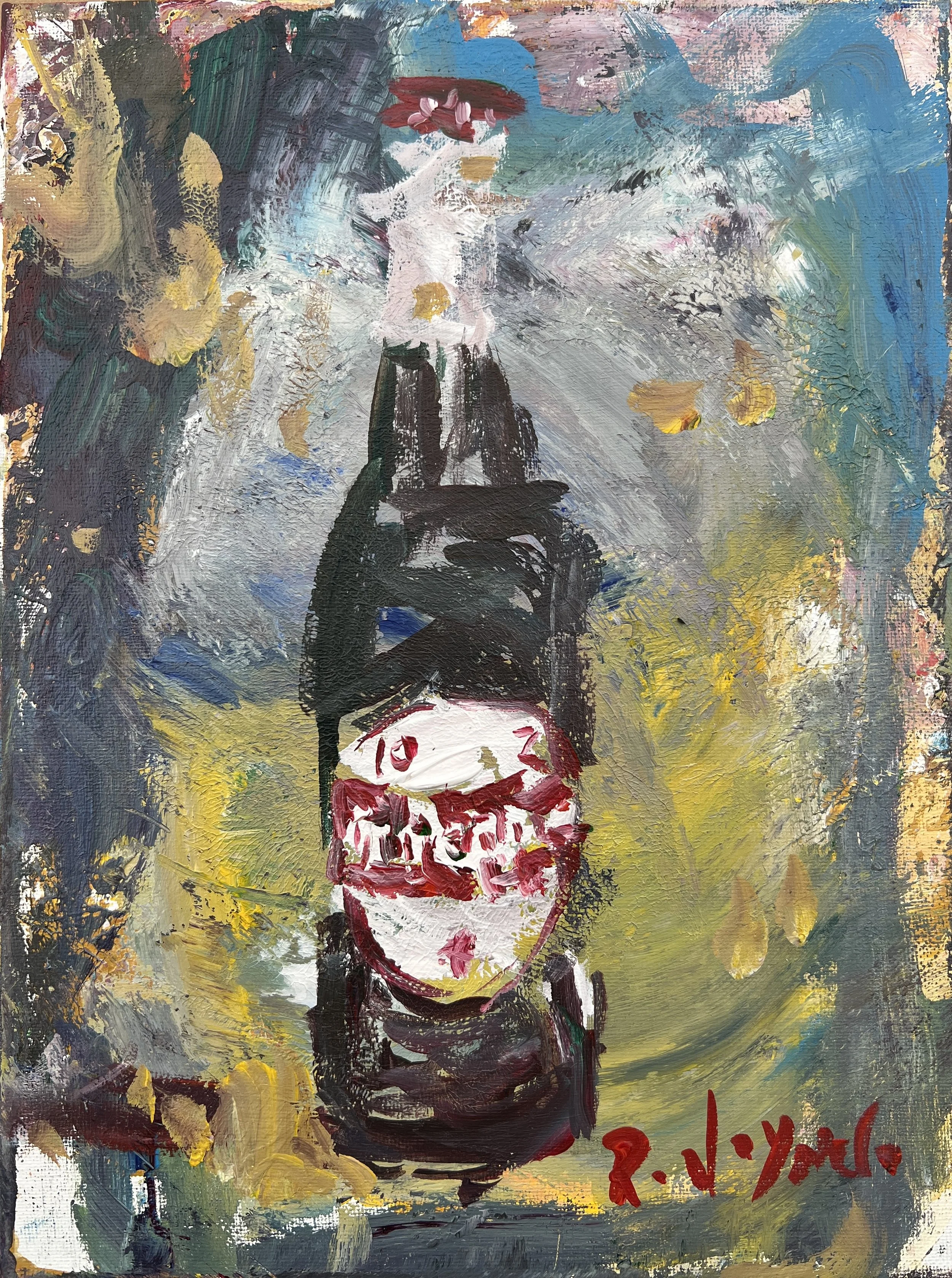 Vintage Dr Pepper Bottle Print | Classic Soda Americana Art