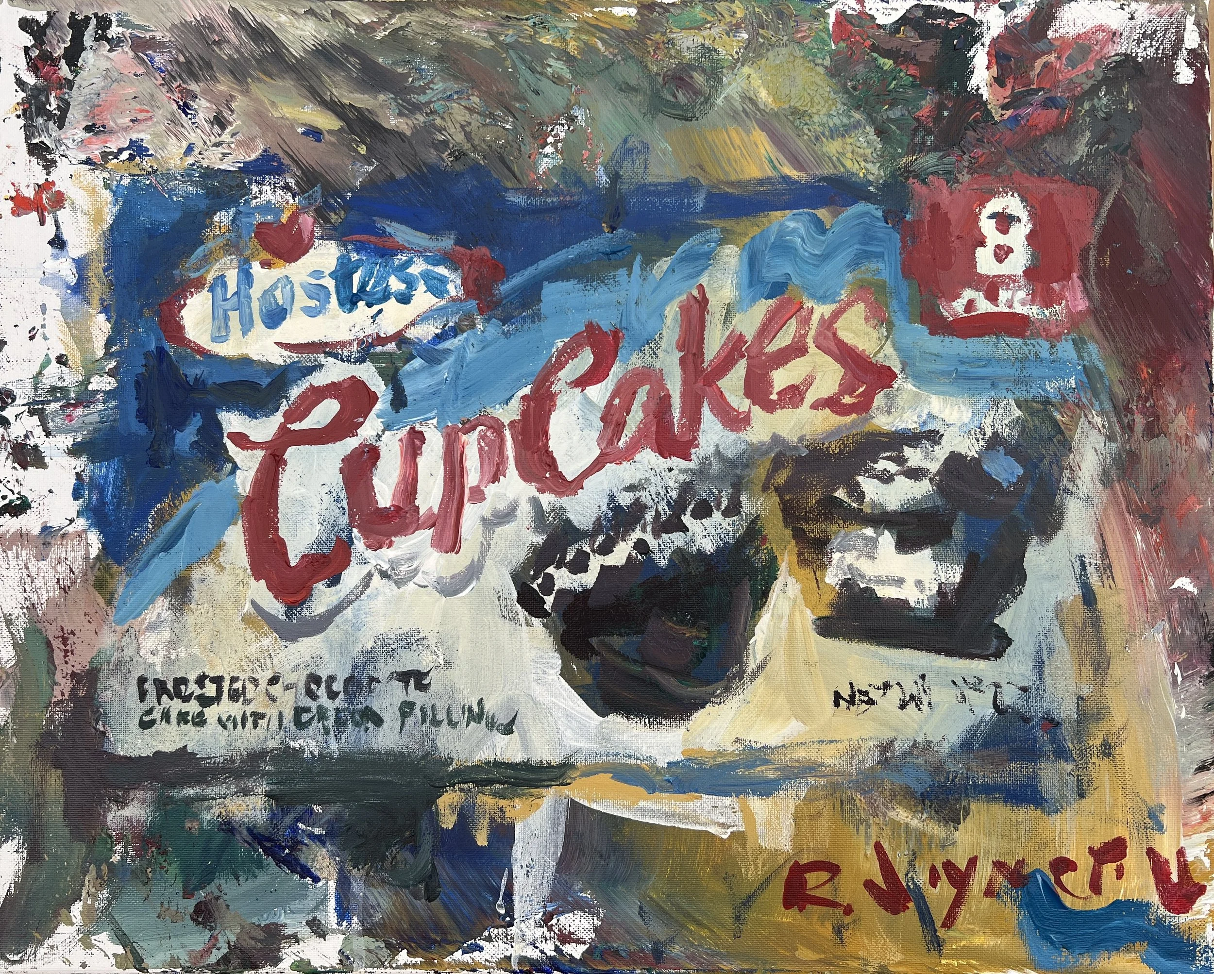 Hostess cup cake box fine art print