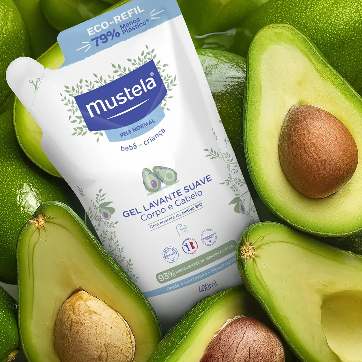 Mustela - Refil Gel Lavante