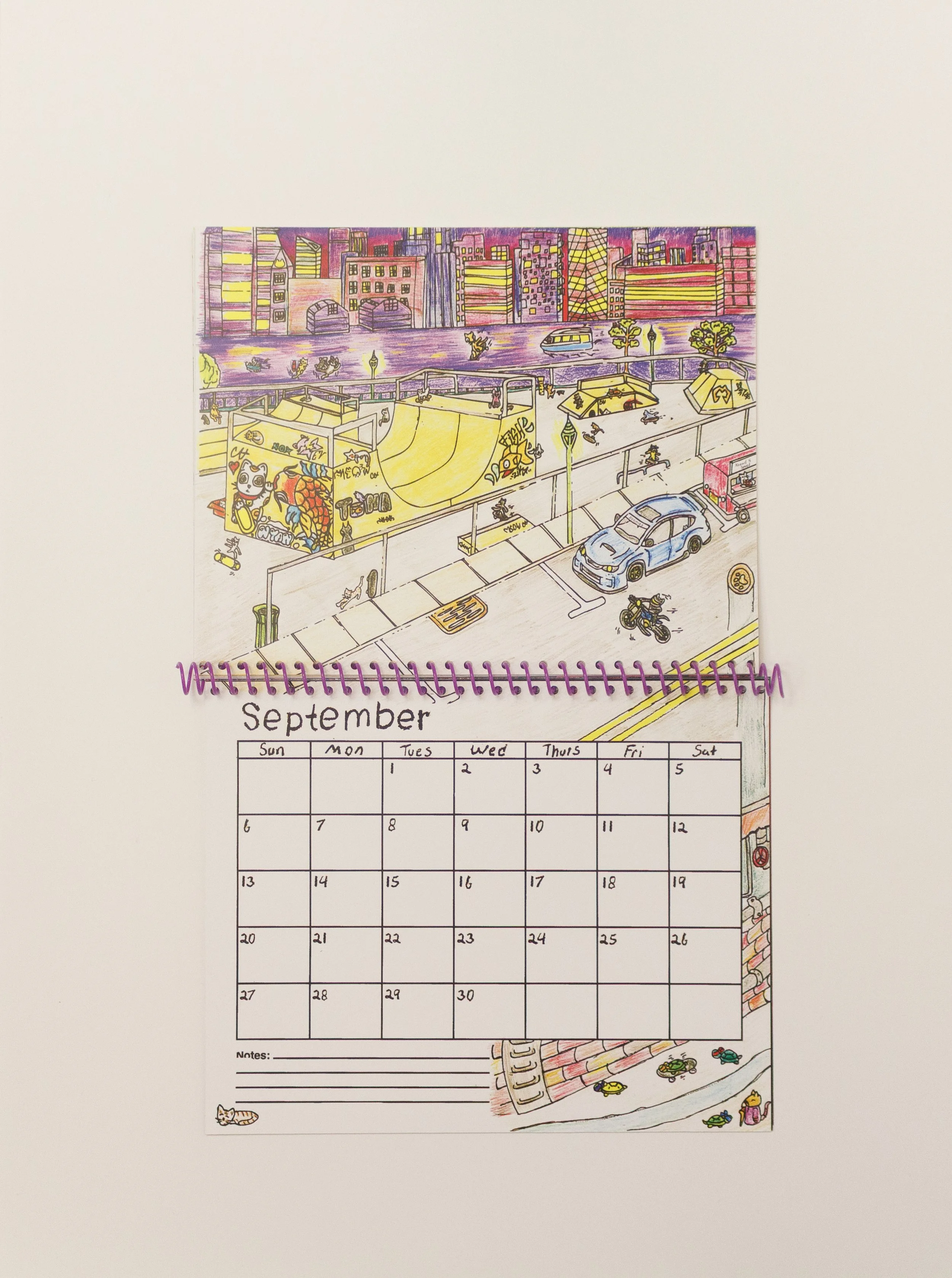 September Page By David Deluca