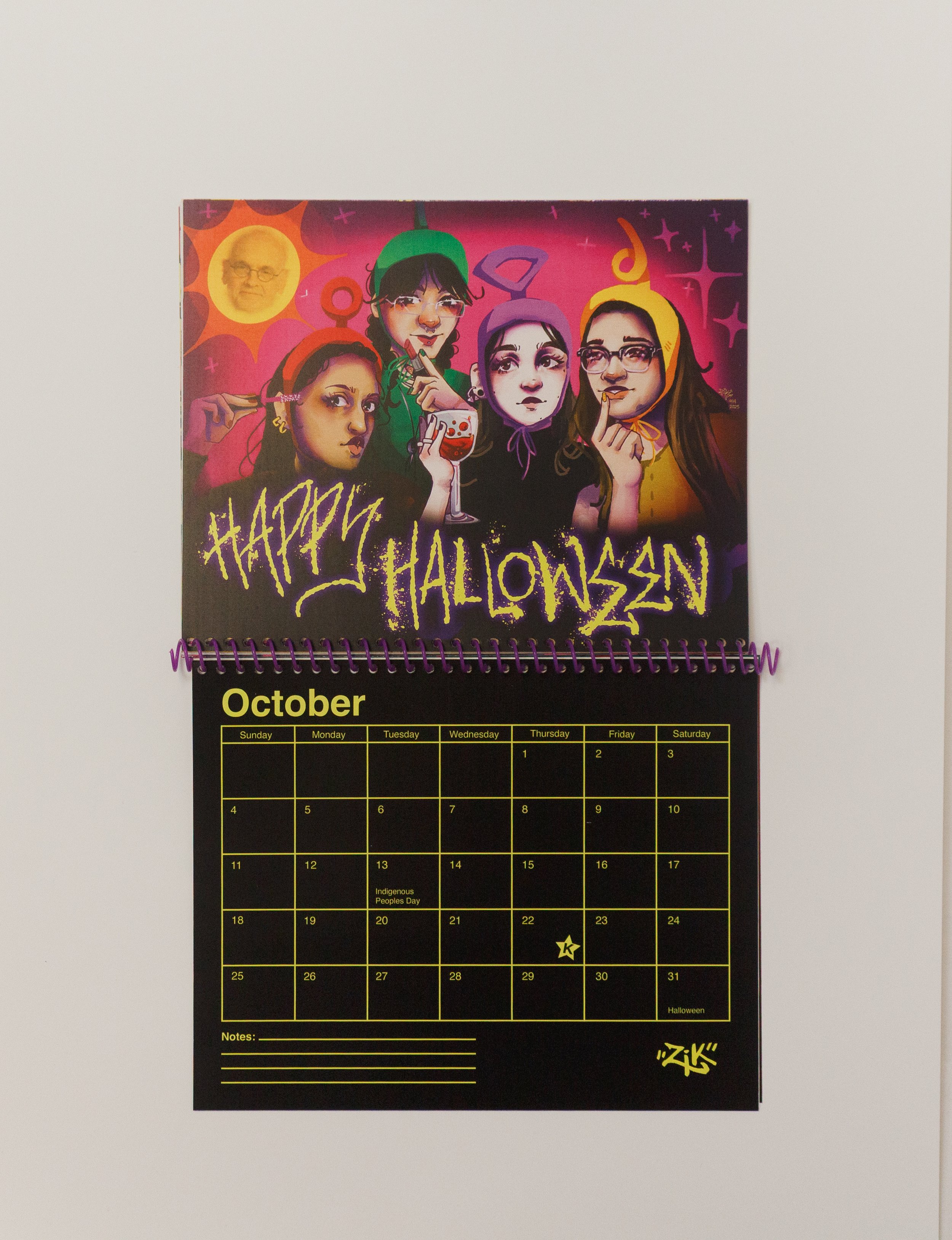 October Page by Emily Anderson