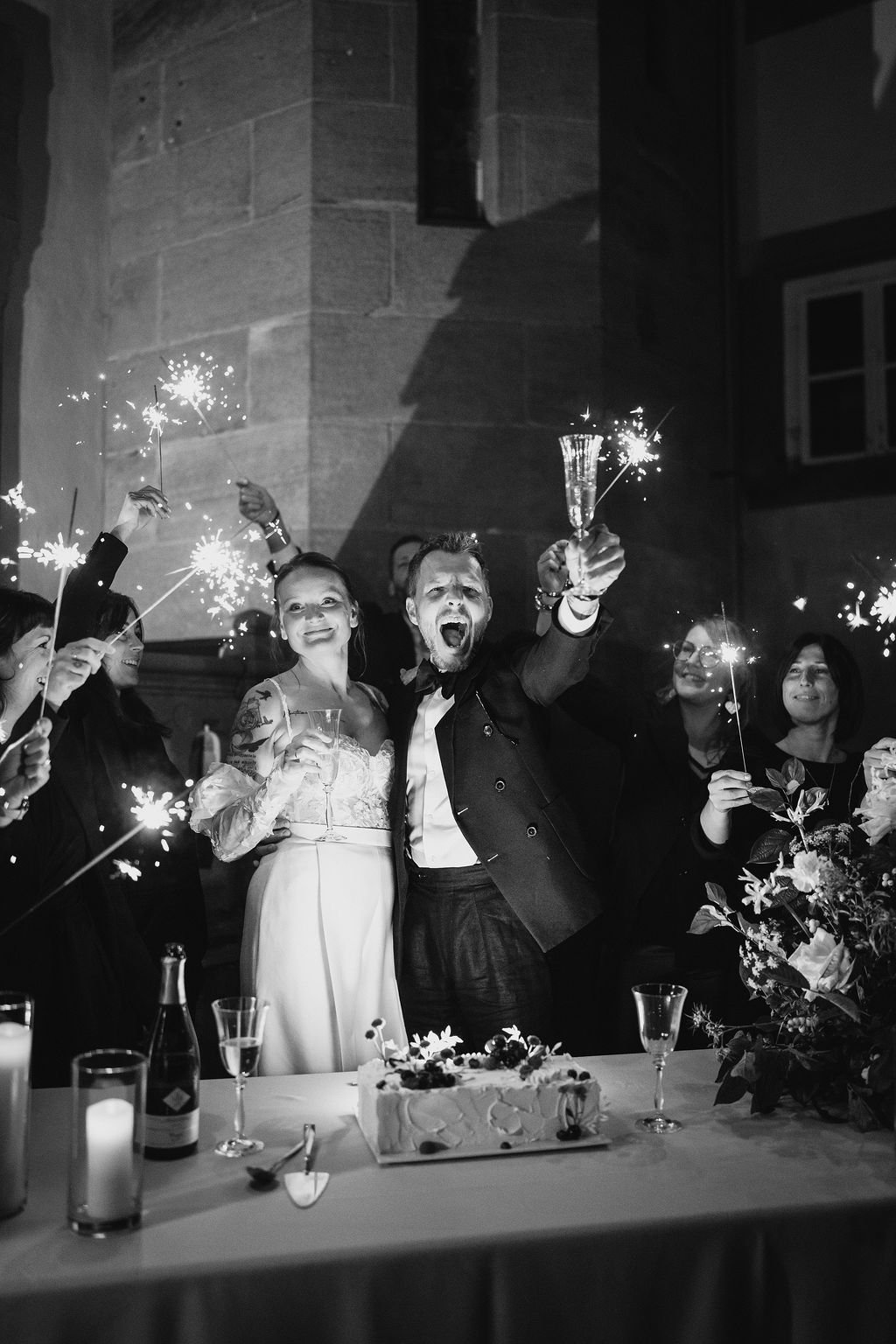 Une douce fin de soirée à l'Orangerie du Manoir : l'instant suspendu des amoureux