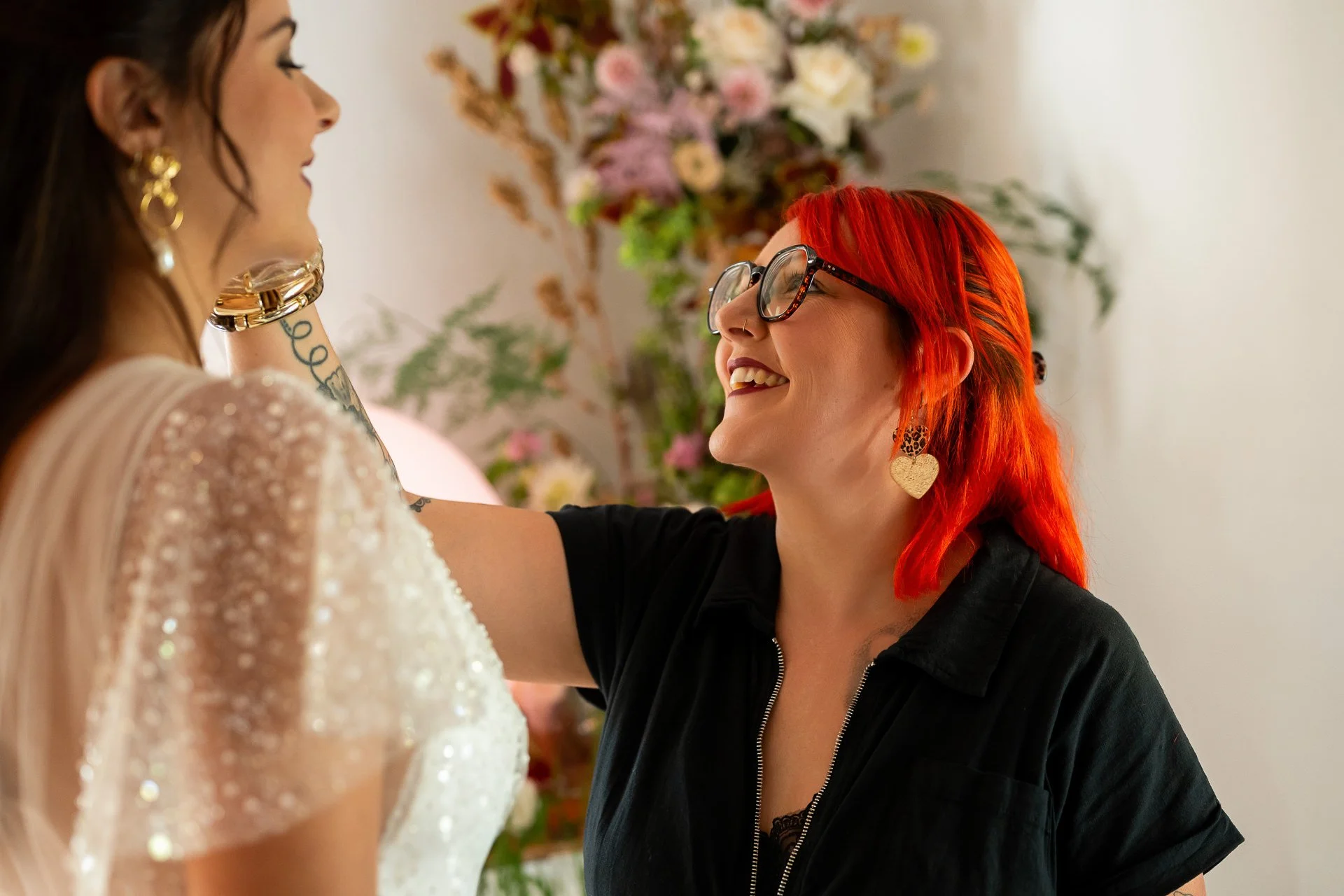 julie, coiffeuse et maquilleuse de mariage en Alsace, le boudoir de julie