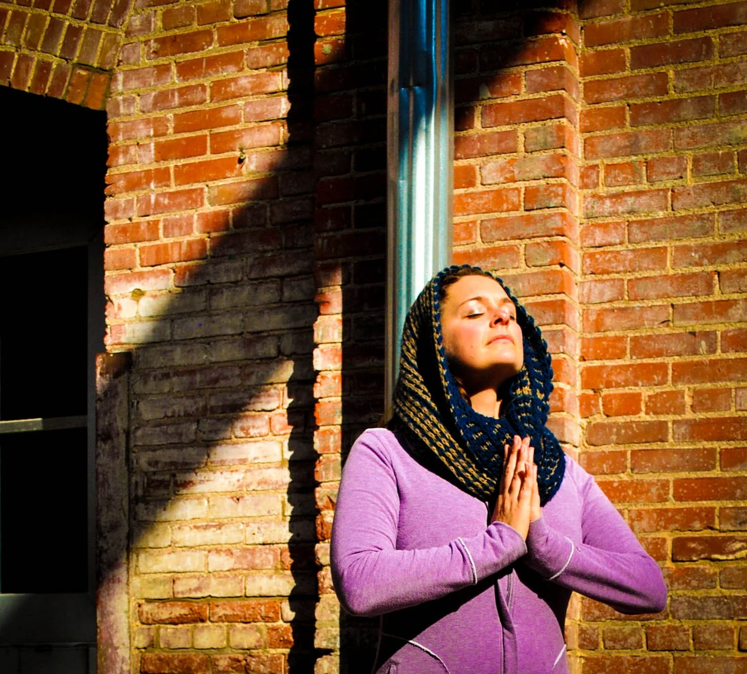 The Heart-Happy Pose: 