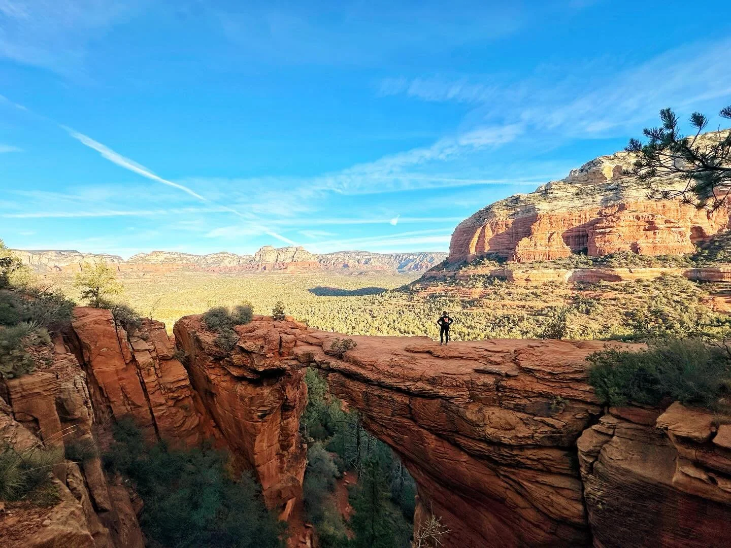 To the top! 

&ldquo;Just keep going&rdquo; was my mantra on this hike to Devils Bridge 😳 even though I was a wee bit nervous, I&rsquo;m soooo glad I did it! 

✨🚐🧡

#out_wandering #lookaround #devilsbridge #feelthefearanddoitanyway  sayyes