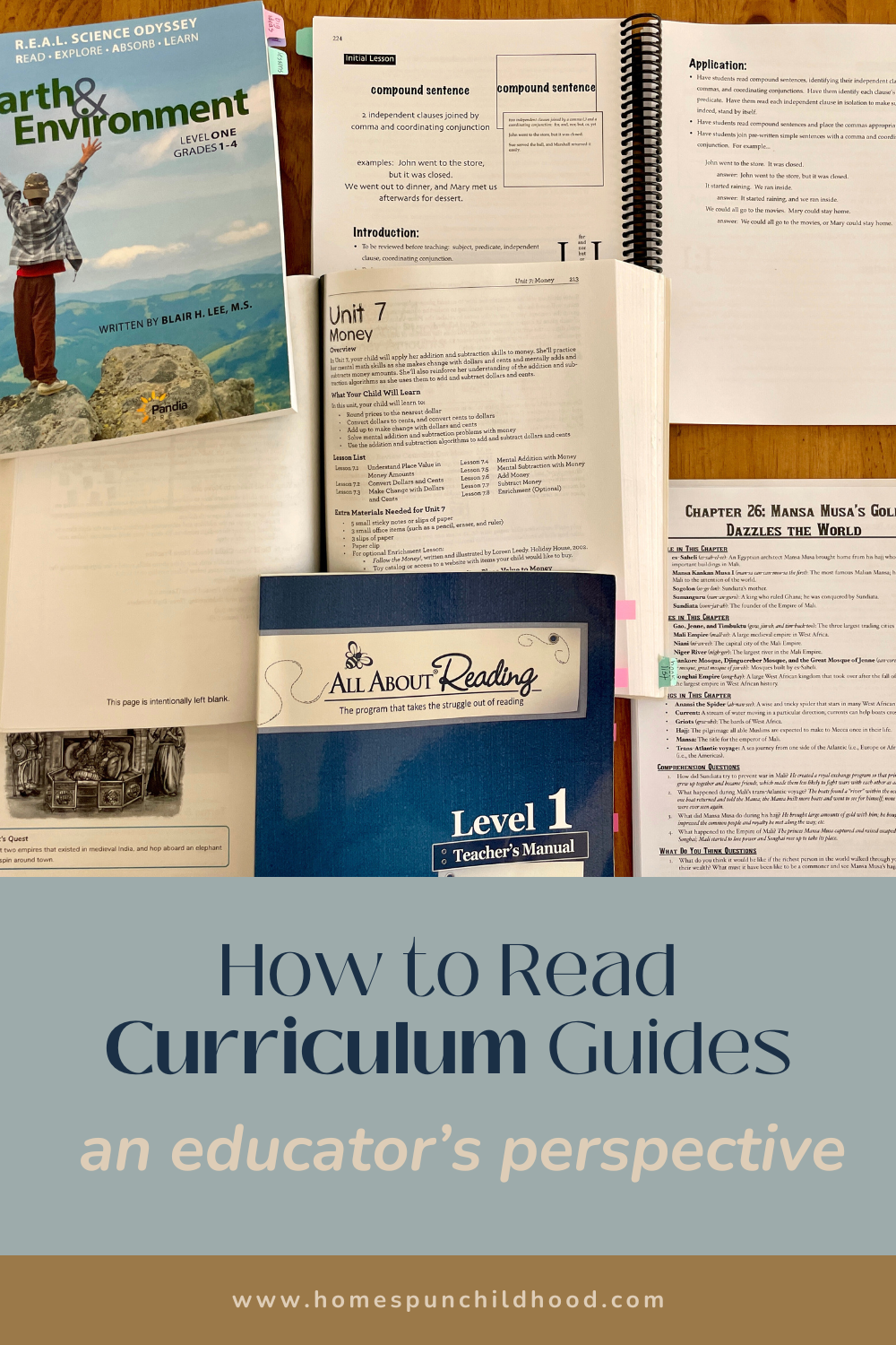 How to Read Curriculum Guides: An Educator’s Perspective