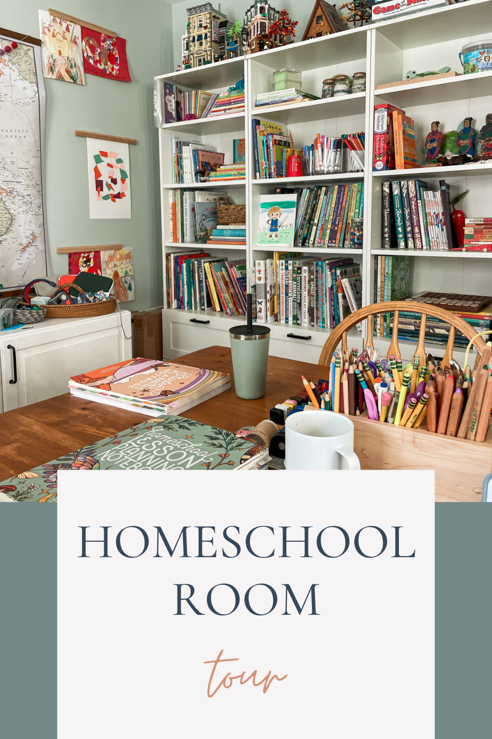 homeschool room tour