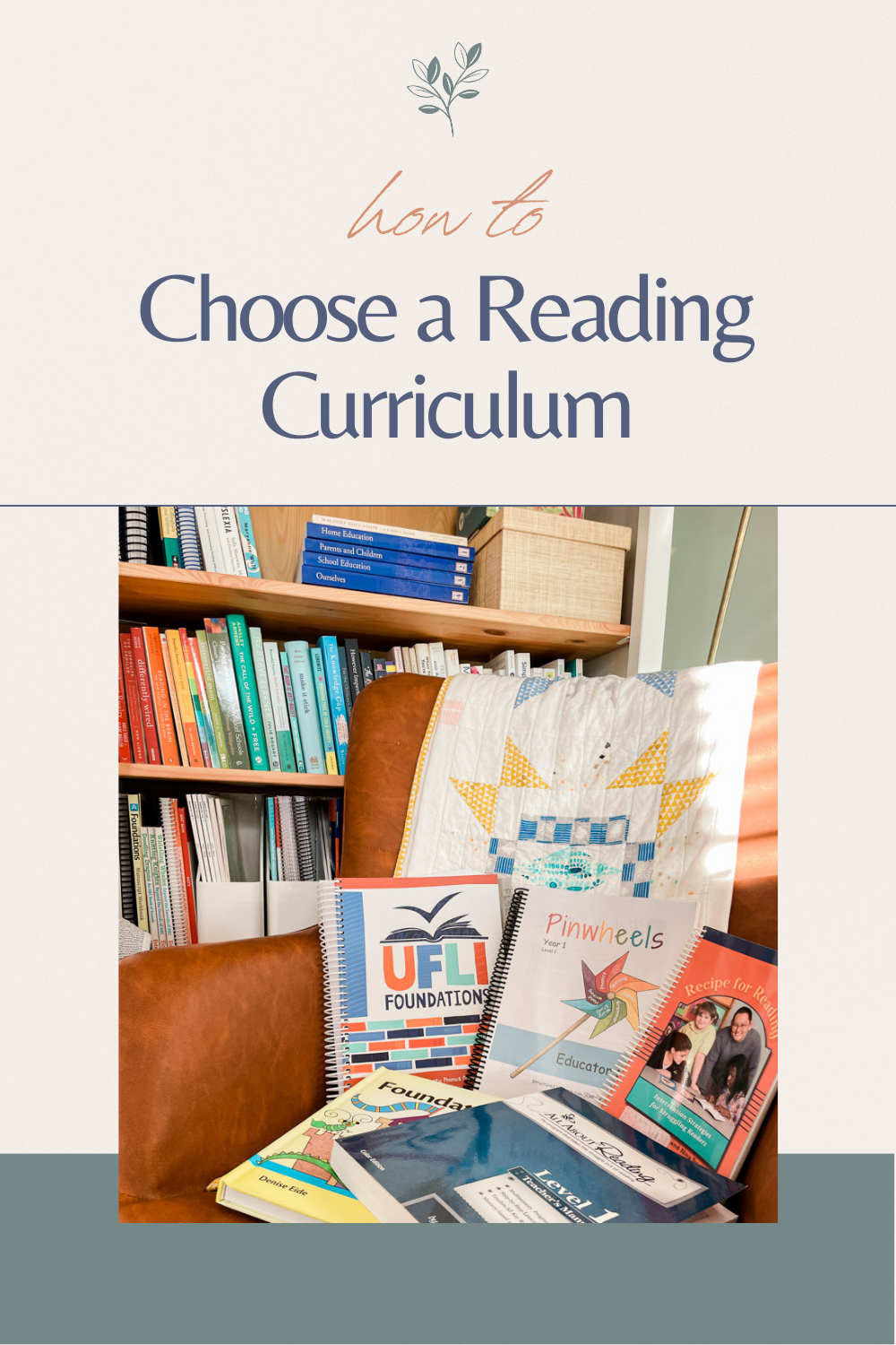 how to choose a reading curriculum