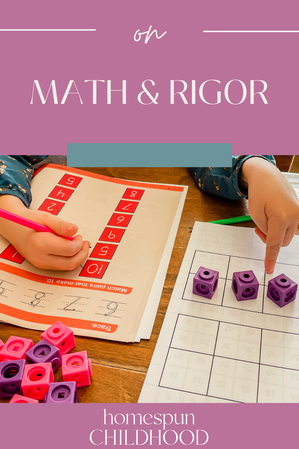 on math and rigor
