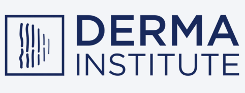 Logo of Derma Institute featuring stylized lines inside a square and the text 'DERMA INSTITUTE' to the right.