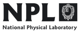 Logo of the National Physical Laboratory (NPL) with the text 'NPL' and 'National Physical Laboratory' below it.