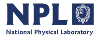 Logo of the National Physical Laboratory with the acronym 'NPL' in large blue letters and the full name below.