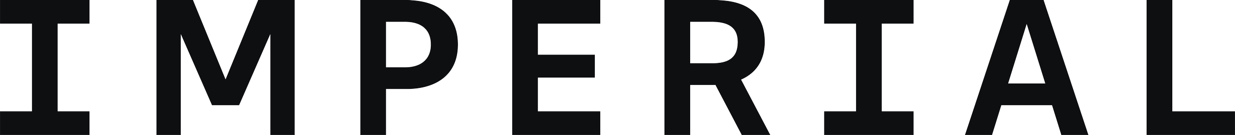 Imperial College London logo written in large, outlined, uppercase letters.