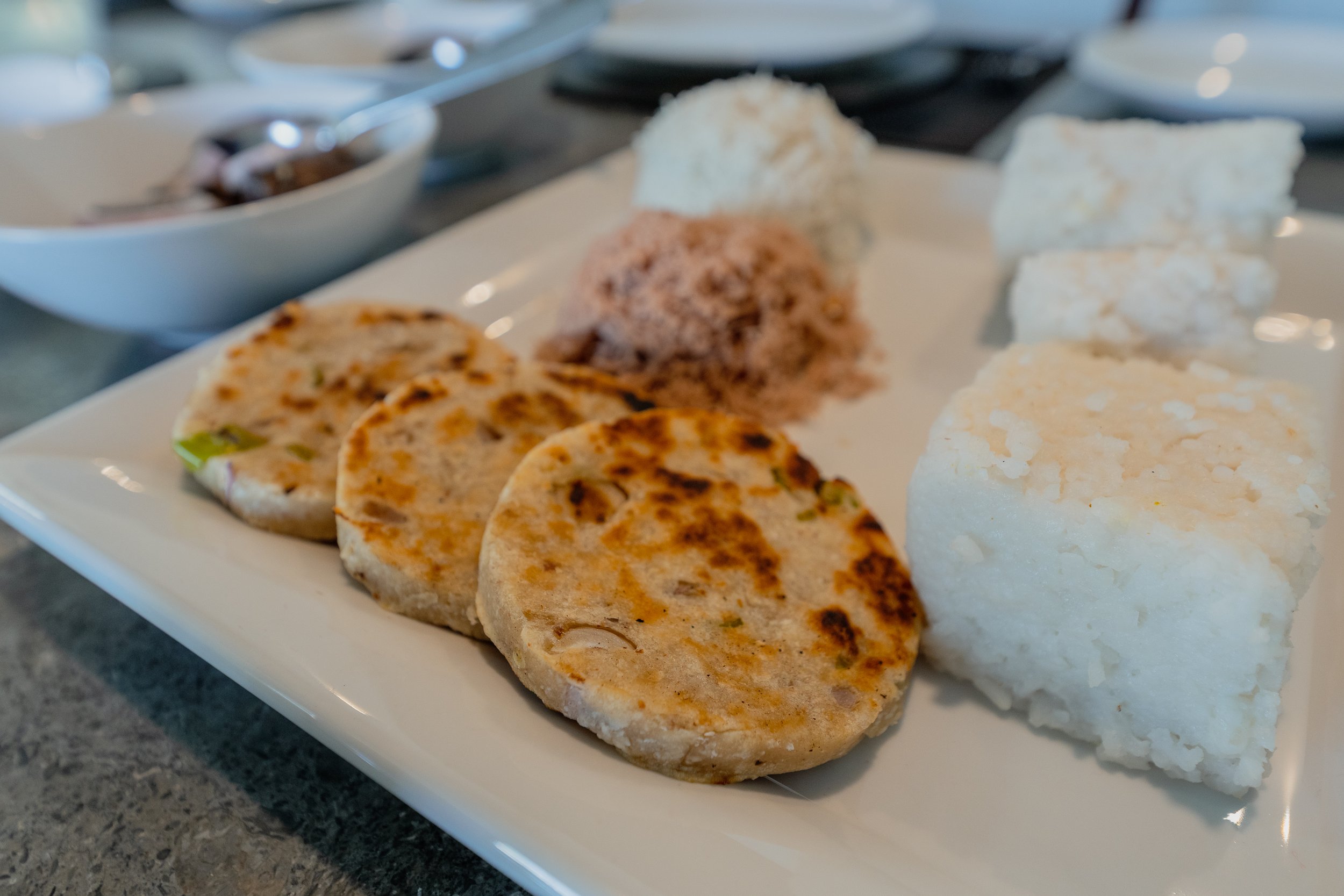 Sri Lankan breakfast villa 1740 Pedlar Street Galle Fort