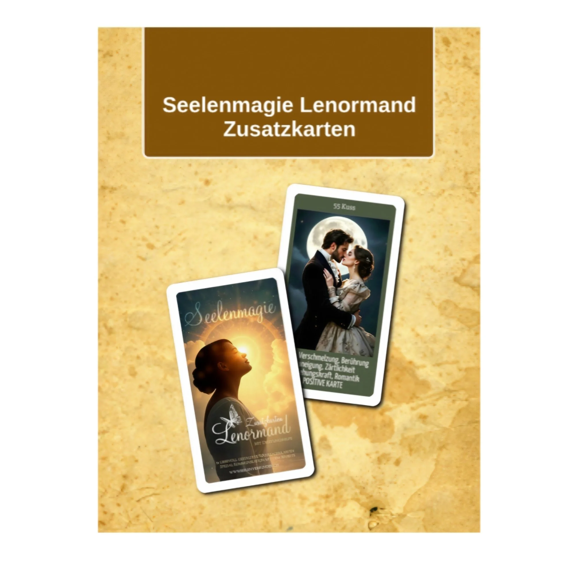 Digitales Booklet - Seelenmagie Lenormand Zusatzkarten (gratis zum Kartenset)