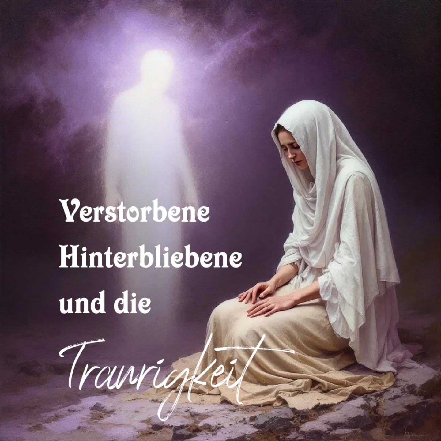 ✨💜✨ Was bedeutet Traurigkeit f&uuml;r den Hinterbliebenen und was bedeutet sie f&uuml;r den Vorausgegangenen?

💜 Verlieren wir einen geliebten Menschen, bricht f&uuml;r uns die Welt zusammen und wir erfahren eine der extremsten und transformierends