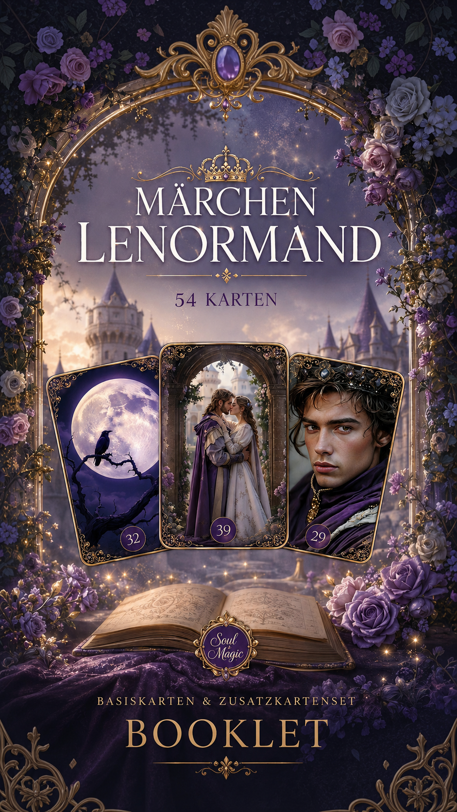Digitales Booklet - Märchen Lenormand (gratis zum Kartenset)