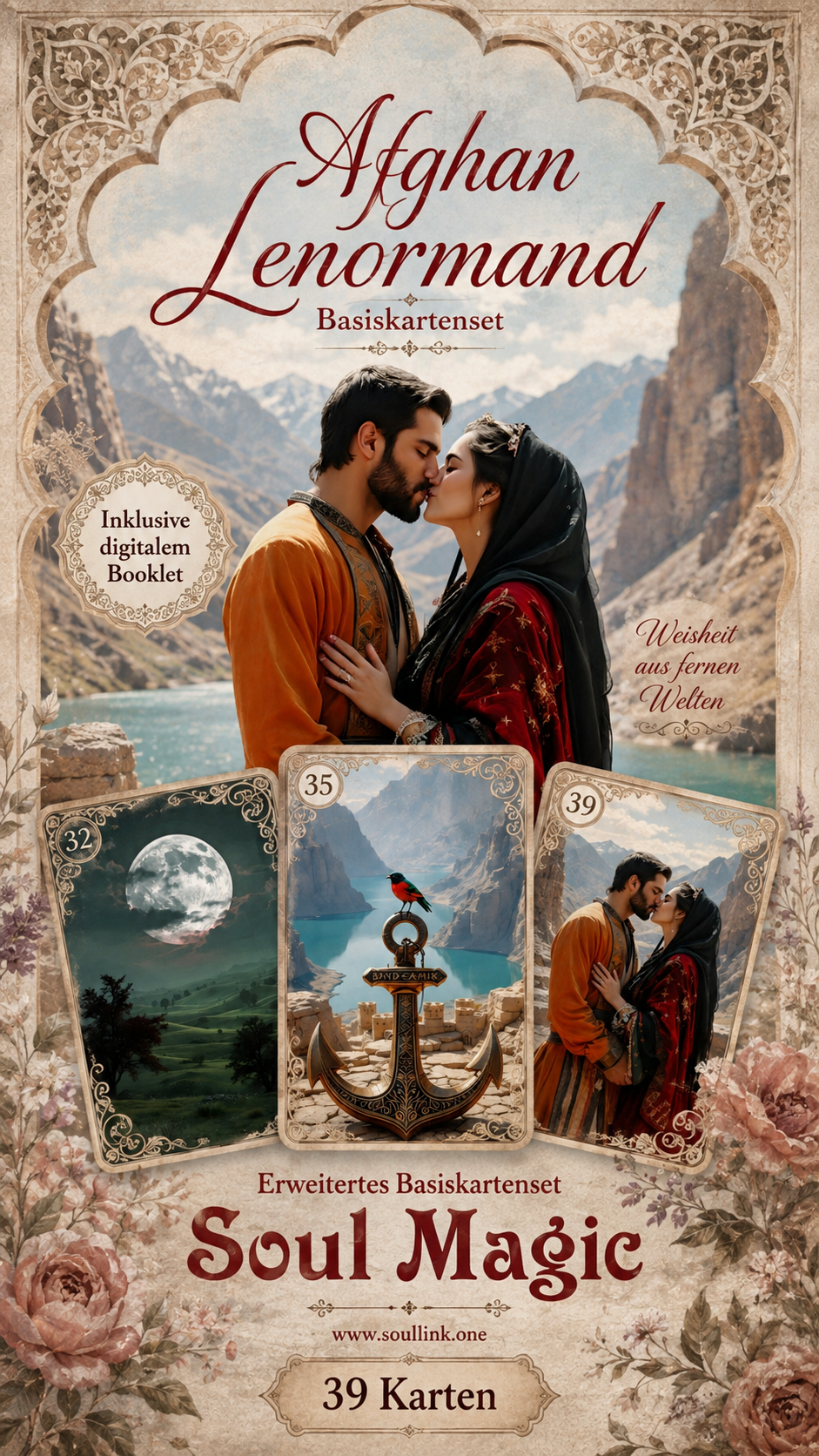 Digitales Booklet - Afghan Lenormand Basiskarten (gratis zum Kartenset)