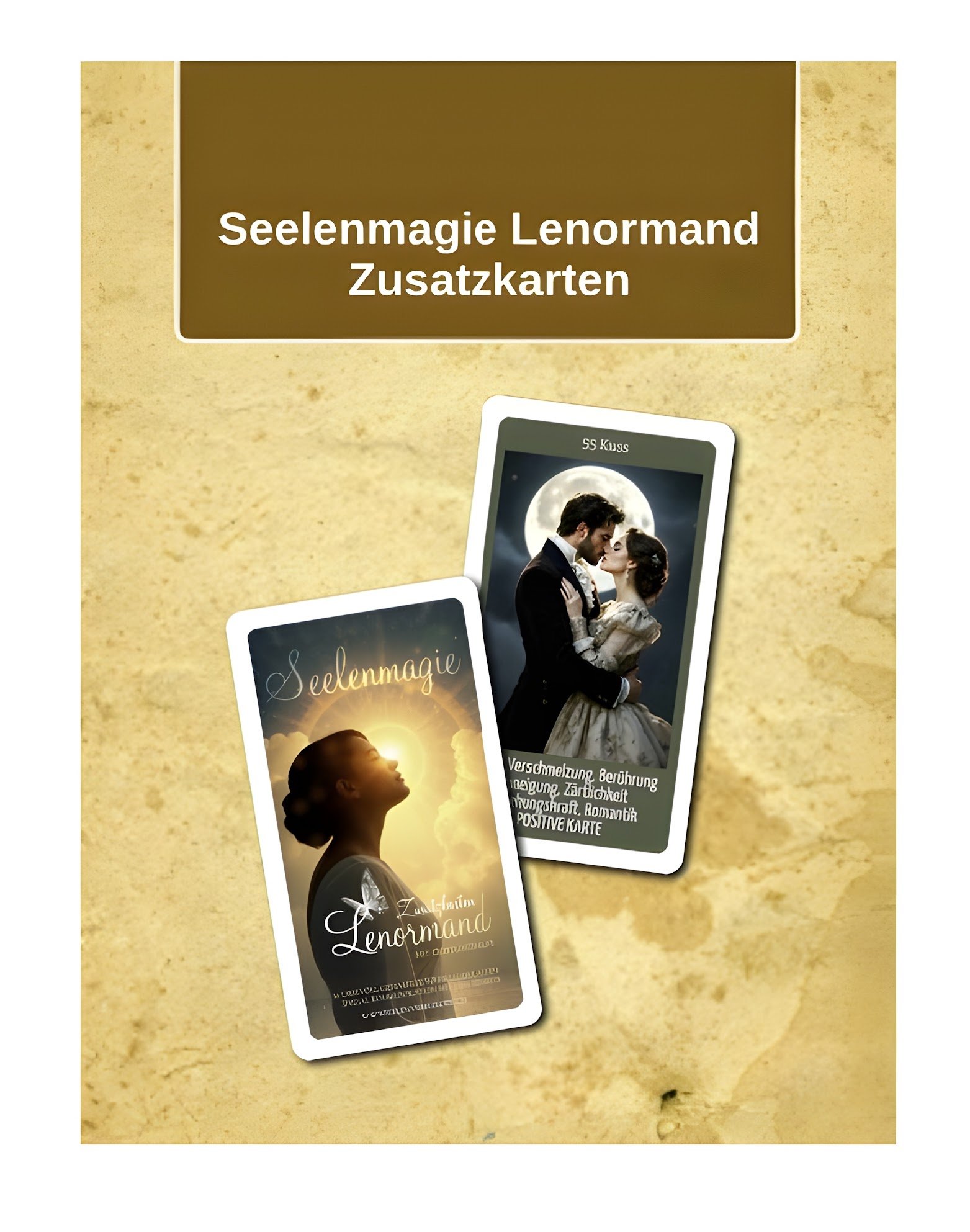 Seelenmagie Lenormand Zusatzkarten - Digitales Booklet (gratis zum Kartenset)