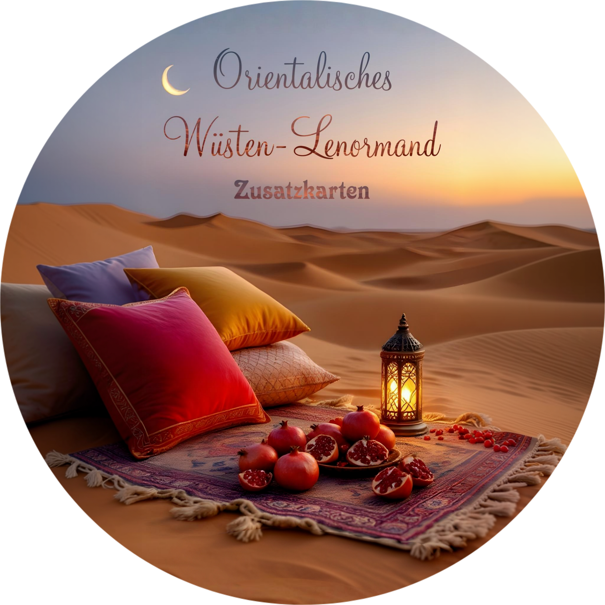Orientalisches Wüsten Lenormand - Zusatzkarten-Set