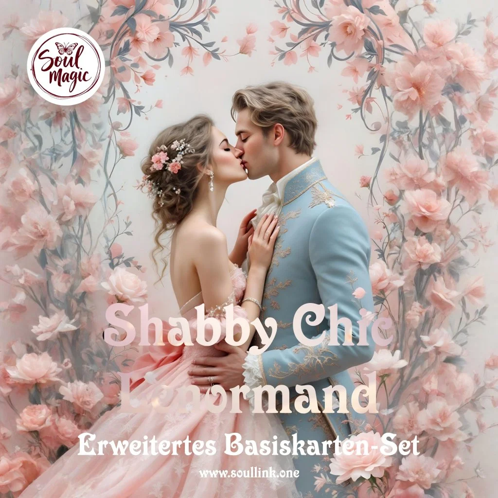 Shabby Chic Lenormand - Erweitertes Basiskarten-Set