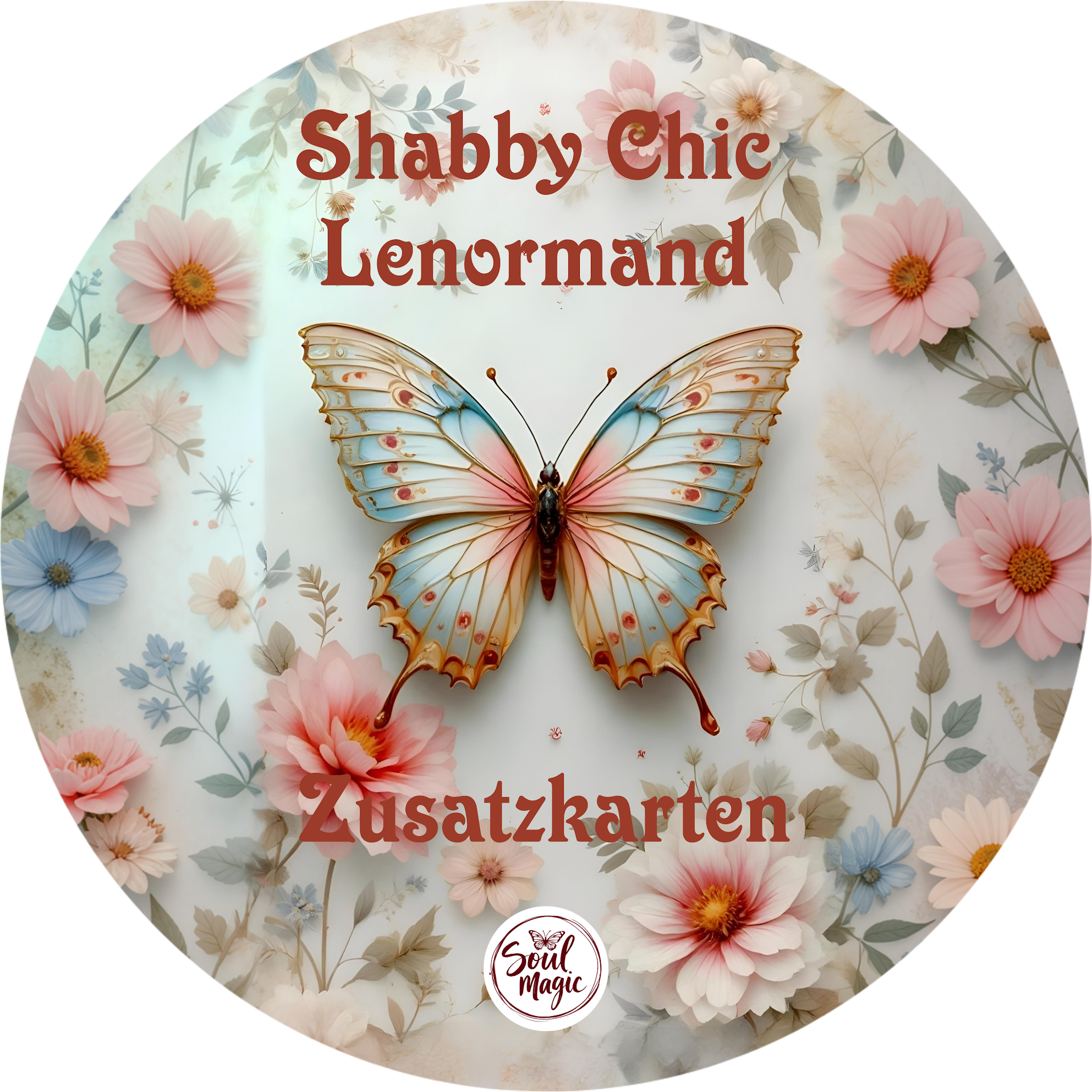 Shabby Chic Lenormand - Zusatzkarten-Set