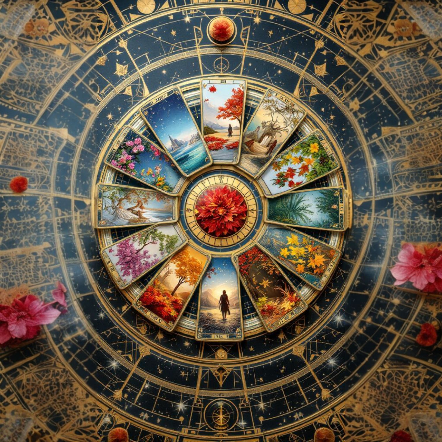 Magischer Tarot - Jahreskreis