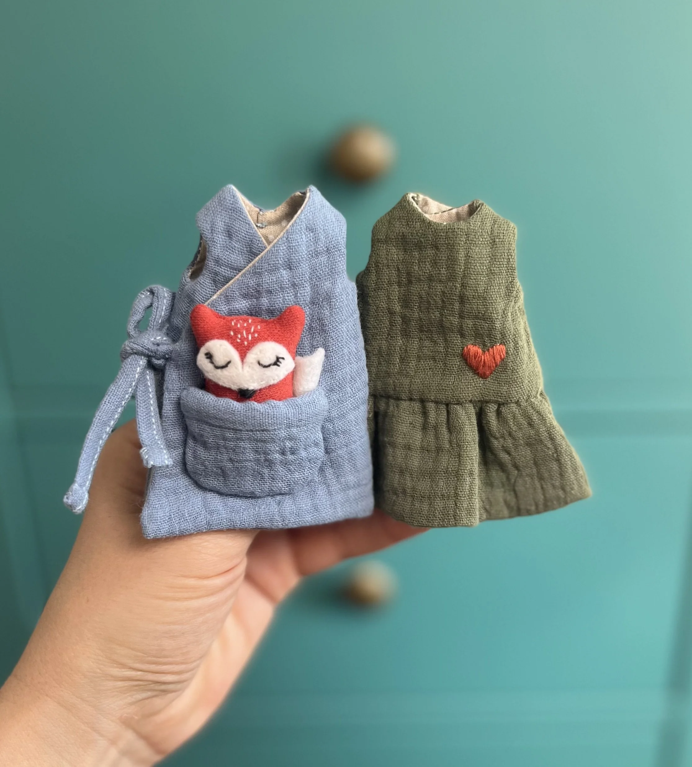 Outfit for Tiny Doll pdf pattern
