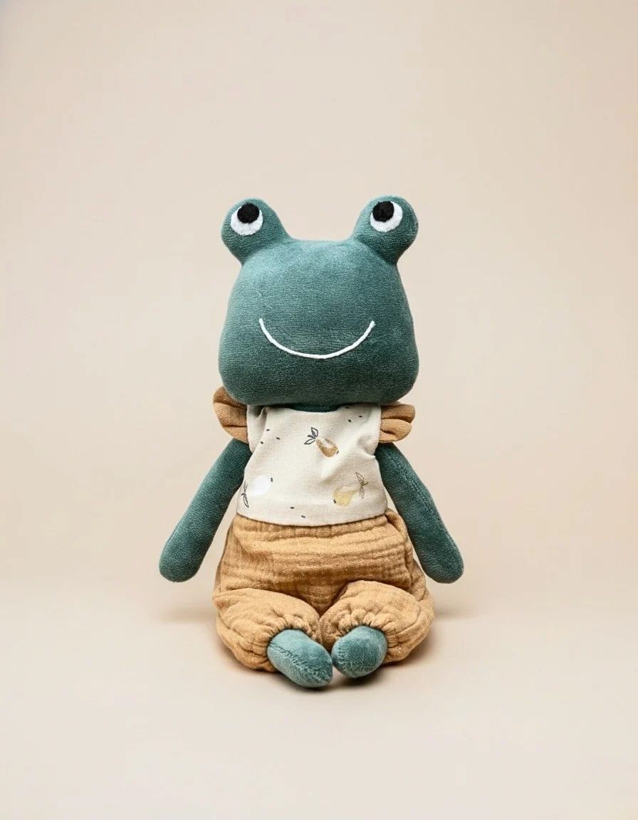 Froggie Plush Sewing Pattern: DIY Stuffed Animal (PDF Pattern)