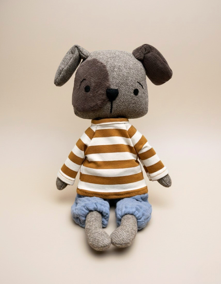 Puppy Plush Sewing Pattern: DIY Stuffed Animal (PDF Pattern)